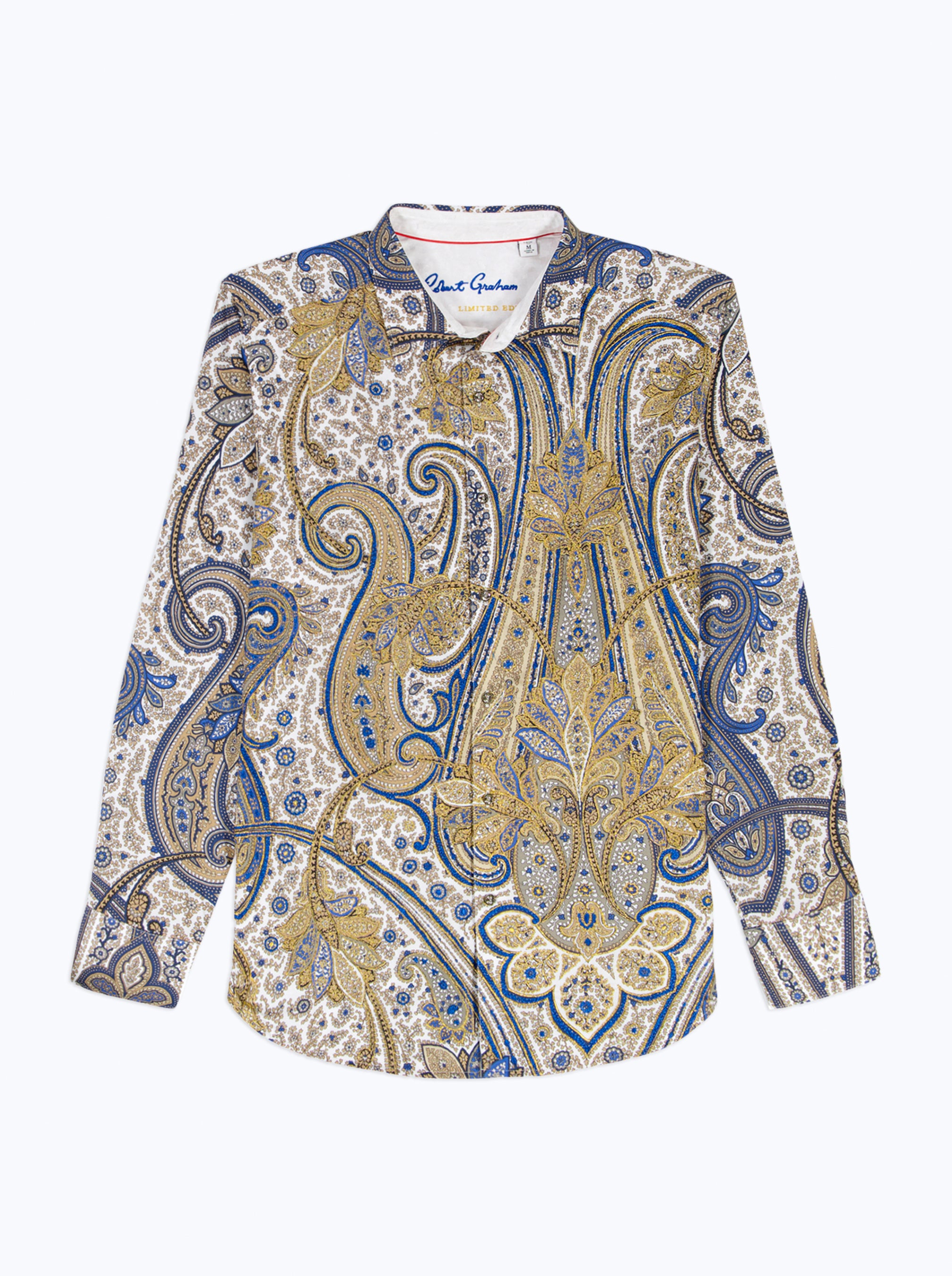 LIMITED EDITION THE LANSKY LOOK LONG SLEEVE BUTTON DOWN SHIRT