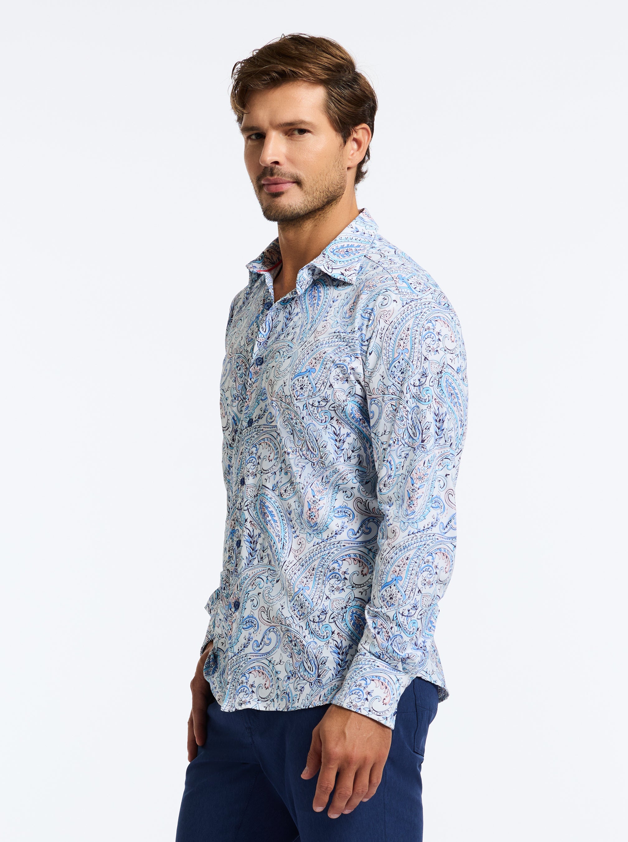 MUIR LONG SLEEVE BUTTON DOWN SHIRT BIG