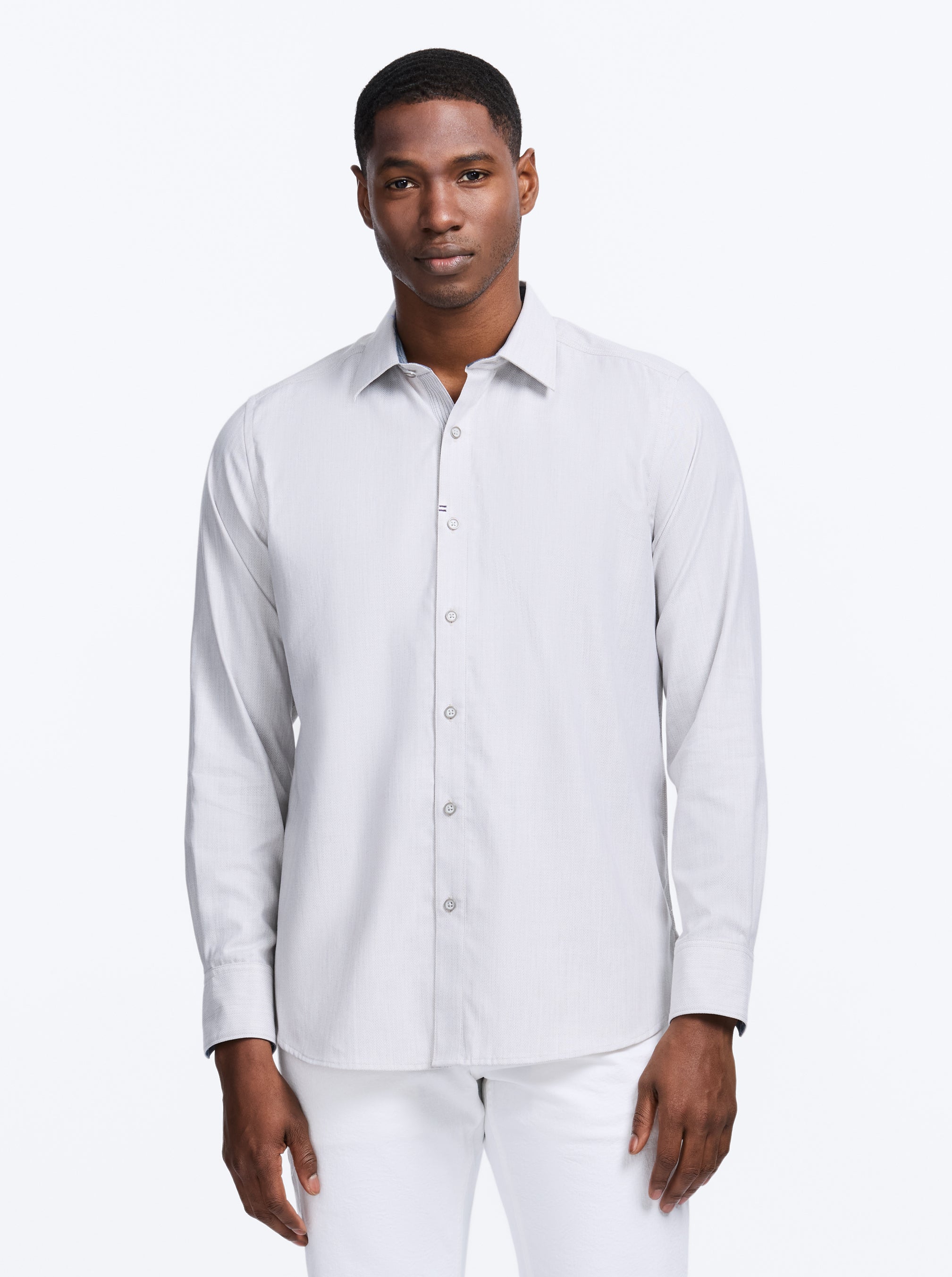 CHARLTON LONG SLEEVE BUTTON DOWN SHIRT