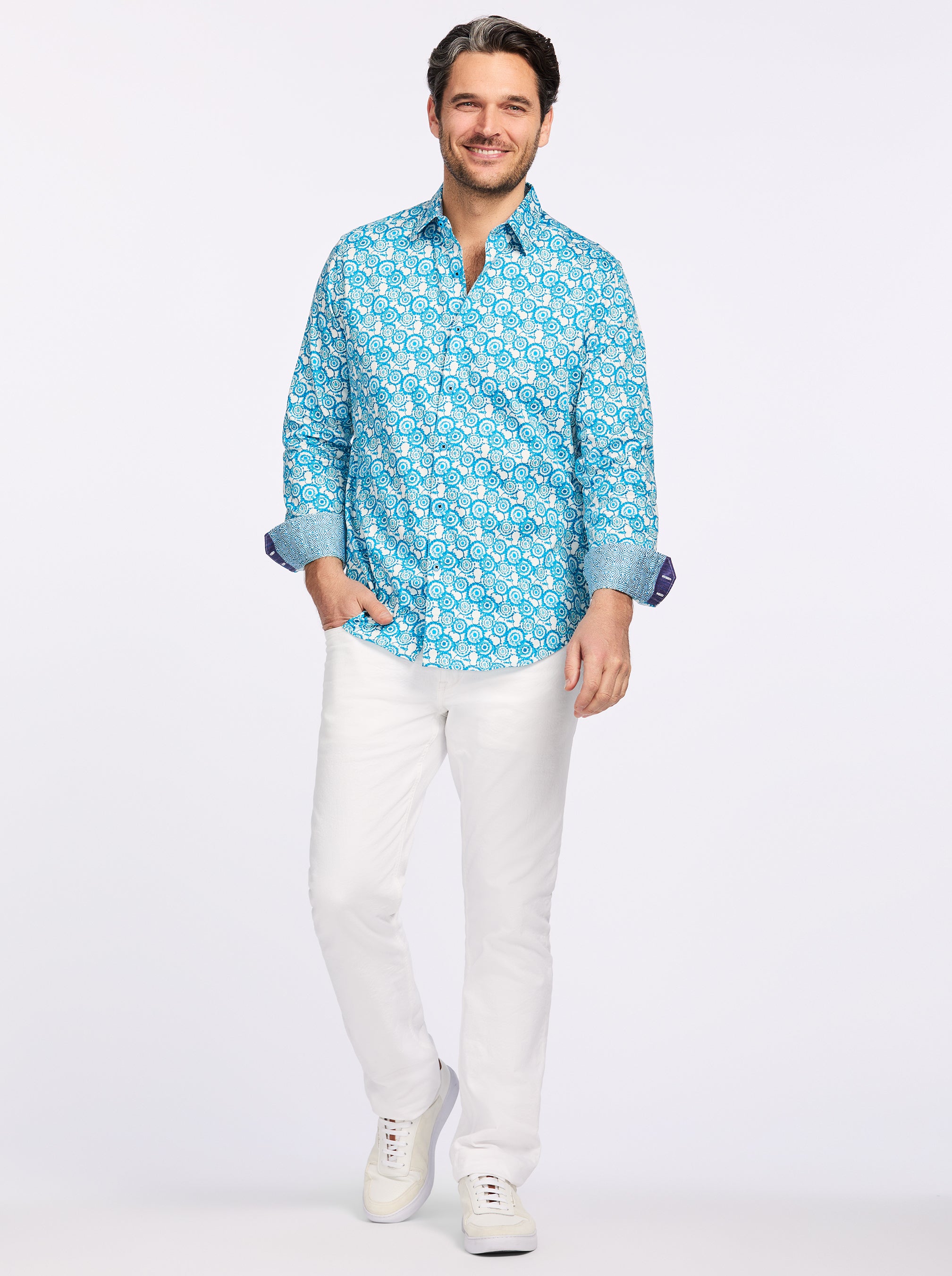 CANTLEY LONG SLEEVE BUTTON DOWN SHIRT