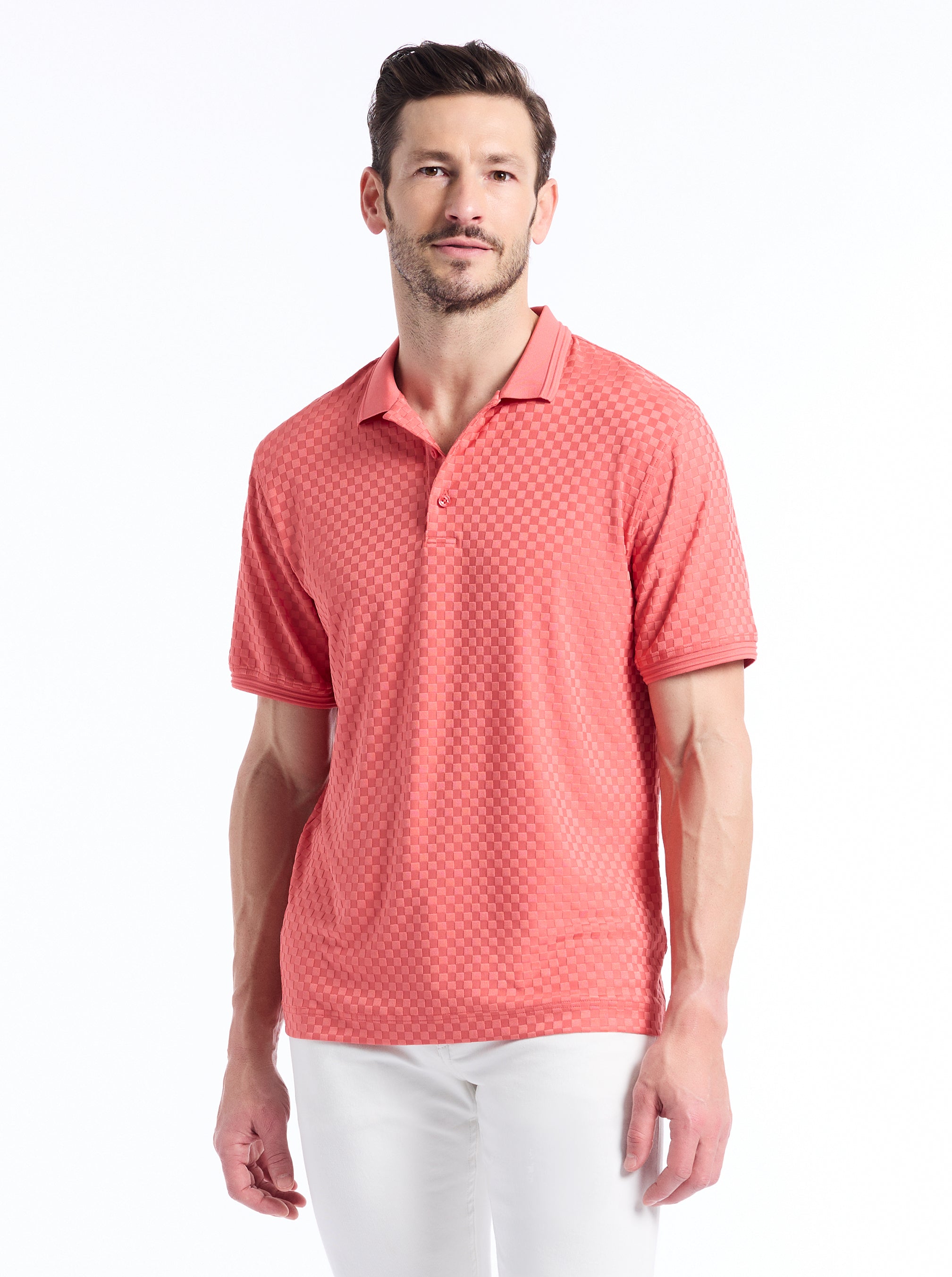 AARON SHORT SLEEVE POLO