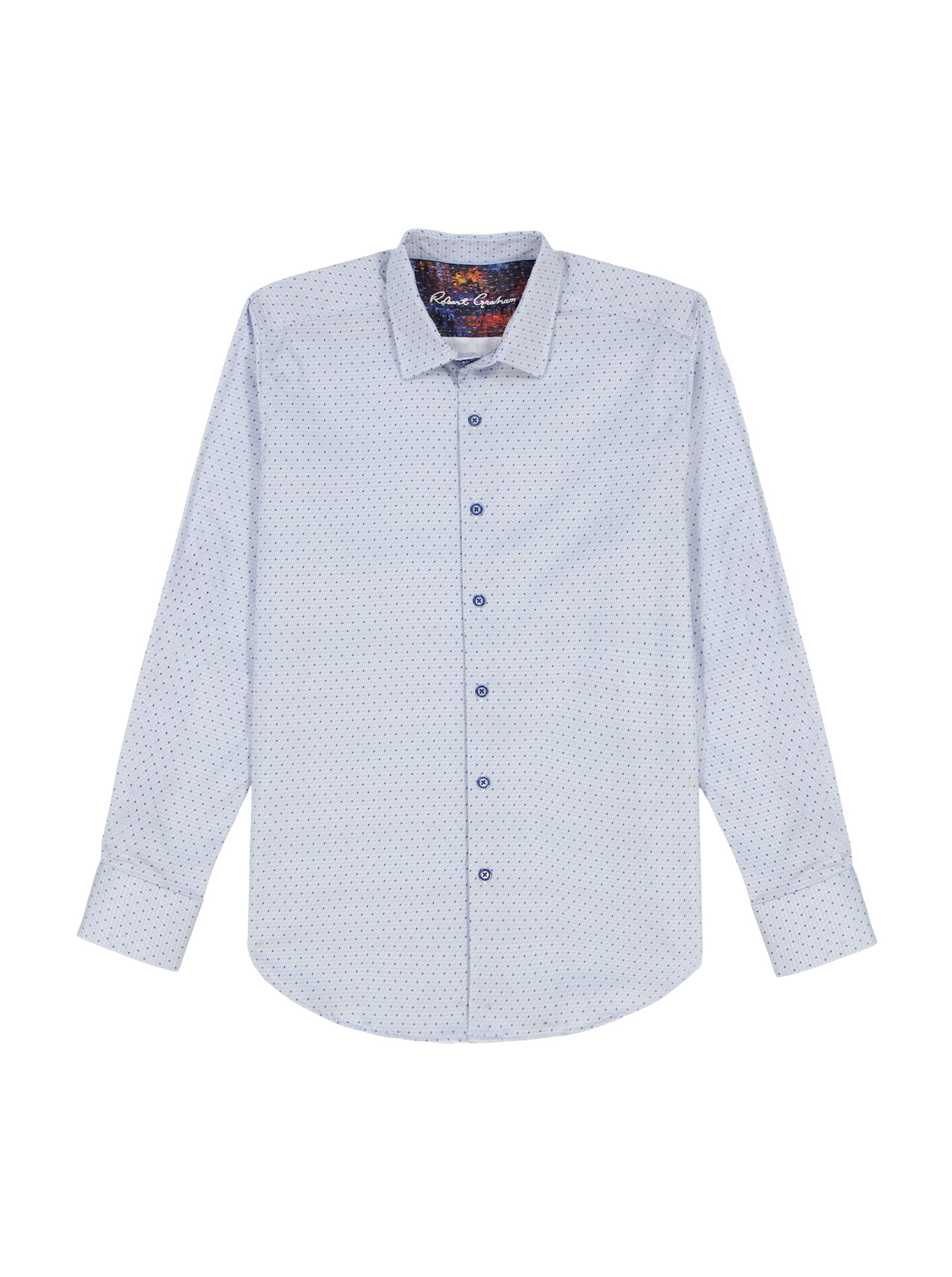 CLAYTON LONG SLEEVE BUTTON DOWN SHIRT