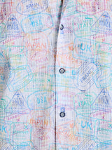 PASSPORT SHORT SLEEVE BUTTON DOWN SHIRT TALL