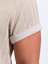 FORNILLO SHORT SLEEVE BUTTON DOWN SHIRT