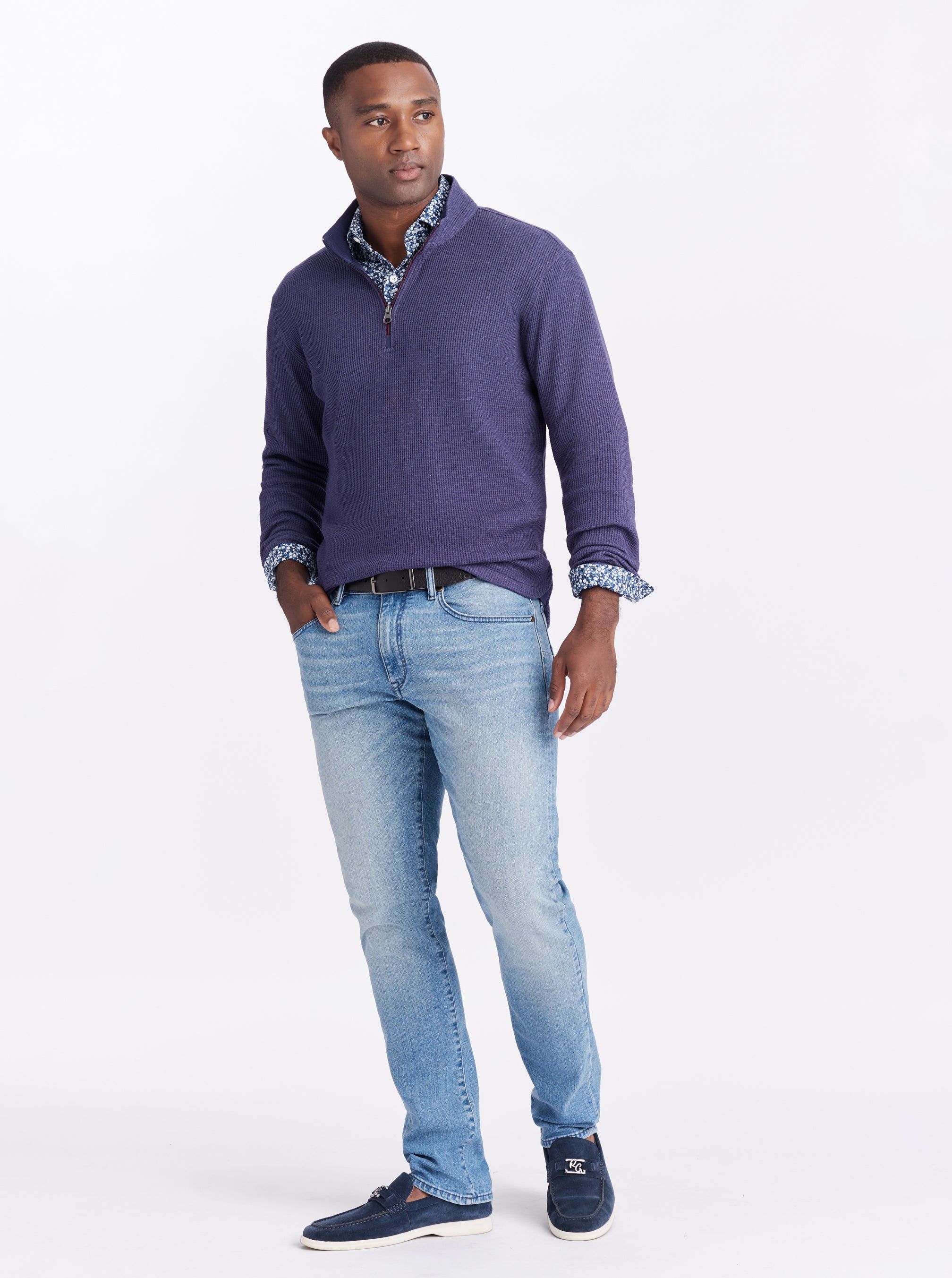 SHEPTON LONG SLEEVE KNIT SHIRT