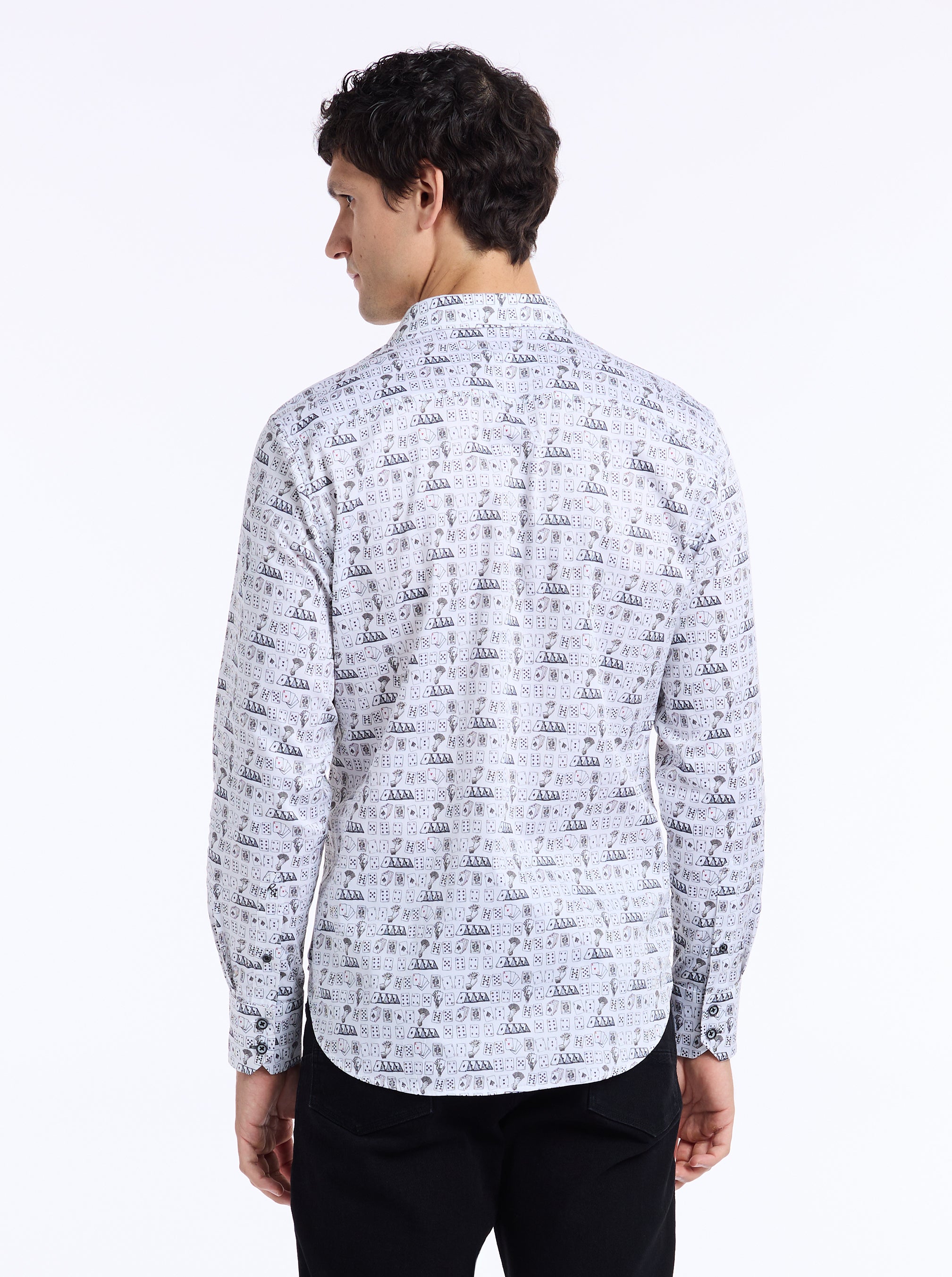 52 PICK UP LONG SLEEVE BUTTON DOWN SHIRT