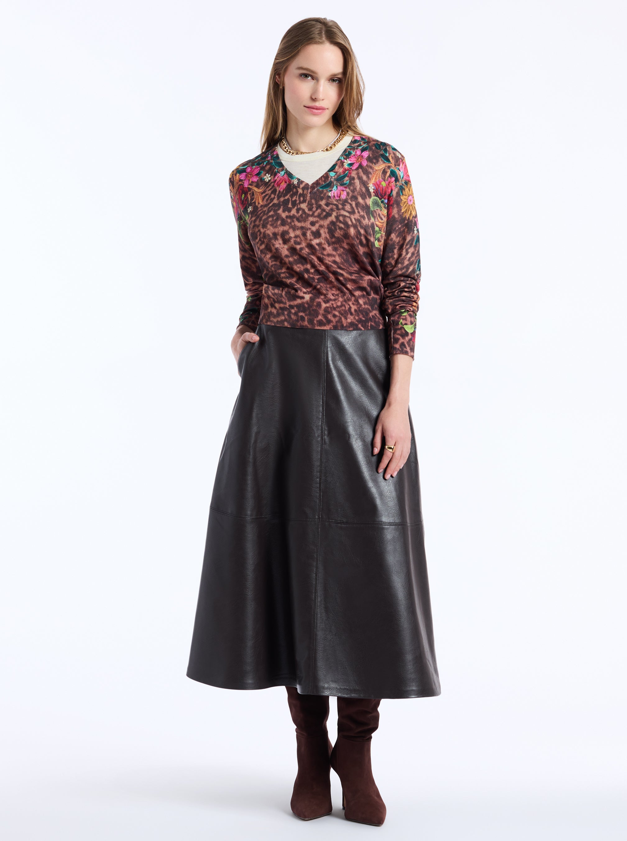 EVELYN LONG SLEEVE SWEATER