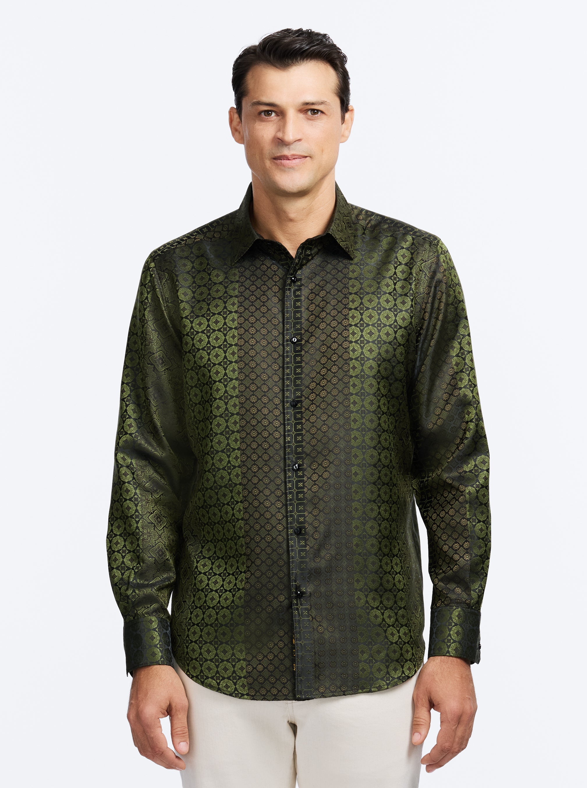 LIMITED EDITION NOBLE TOUCH LONG SLEEVE BUTTON DOWN SHIRT