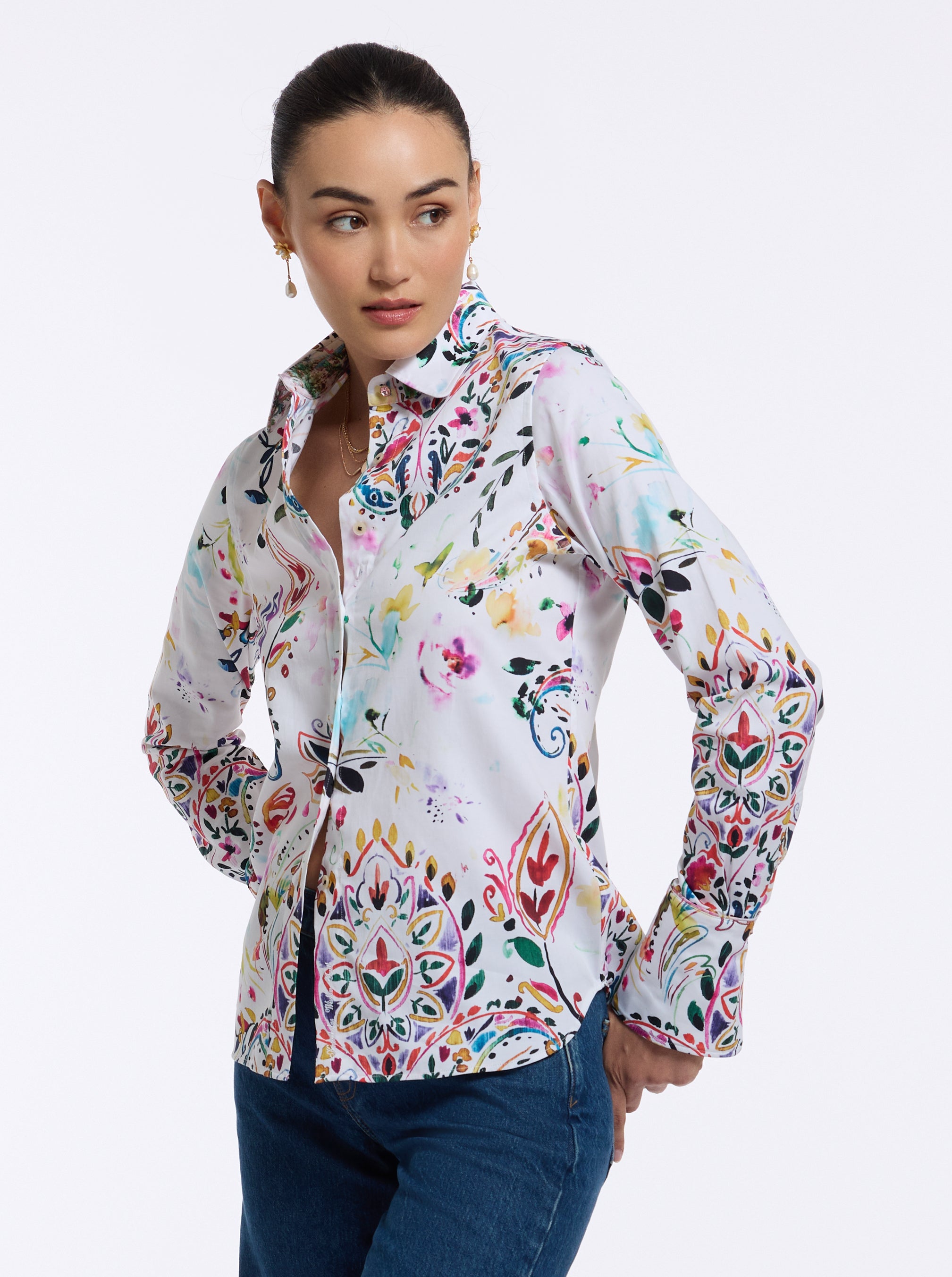 PRISCILLA LONG SLEEVE SHIRT