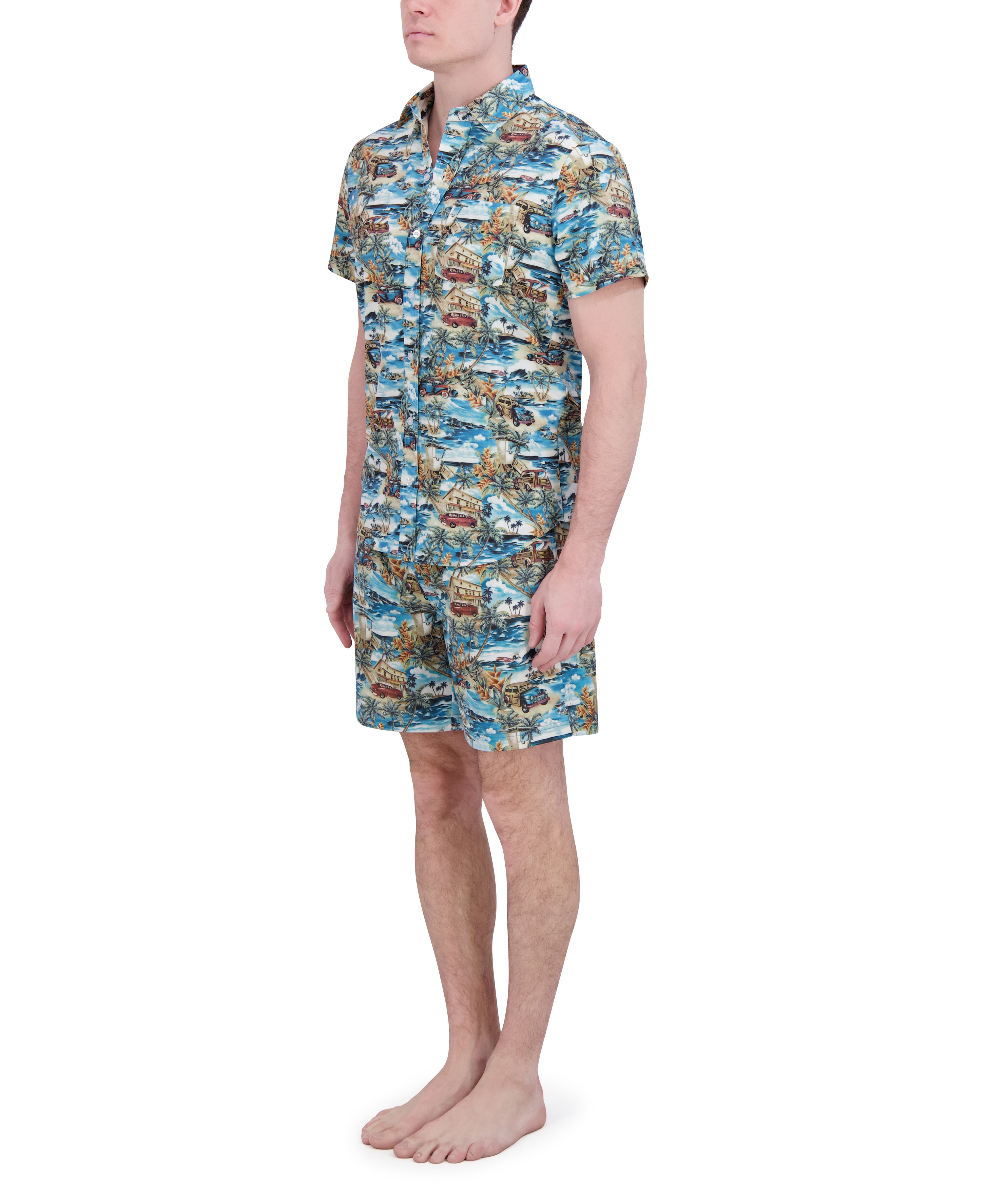 SHORT SLEEVE BUTTON DOWN SHIRT