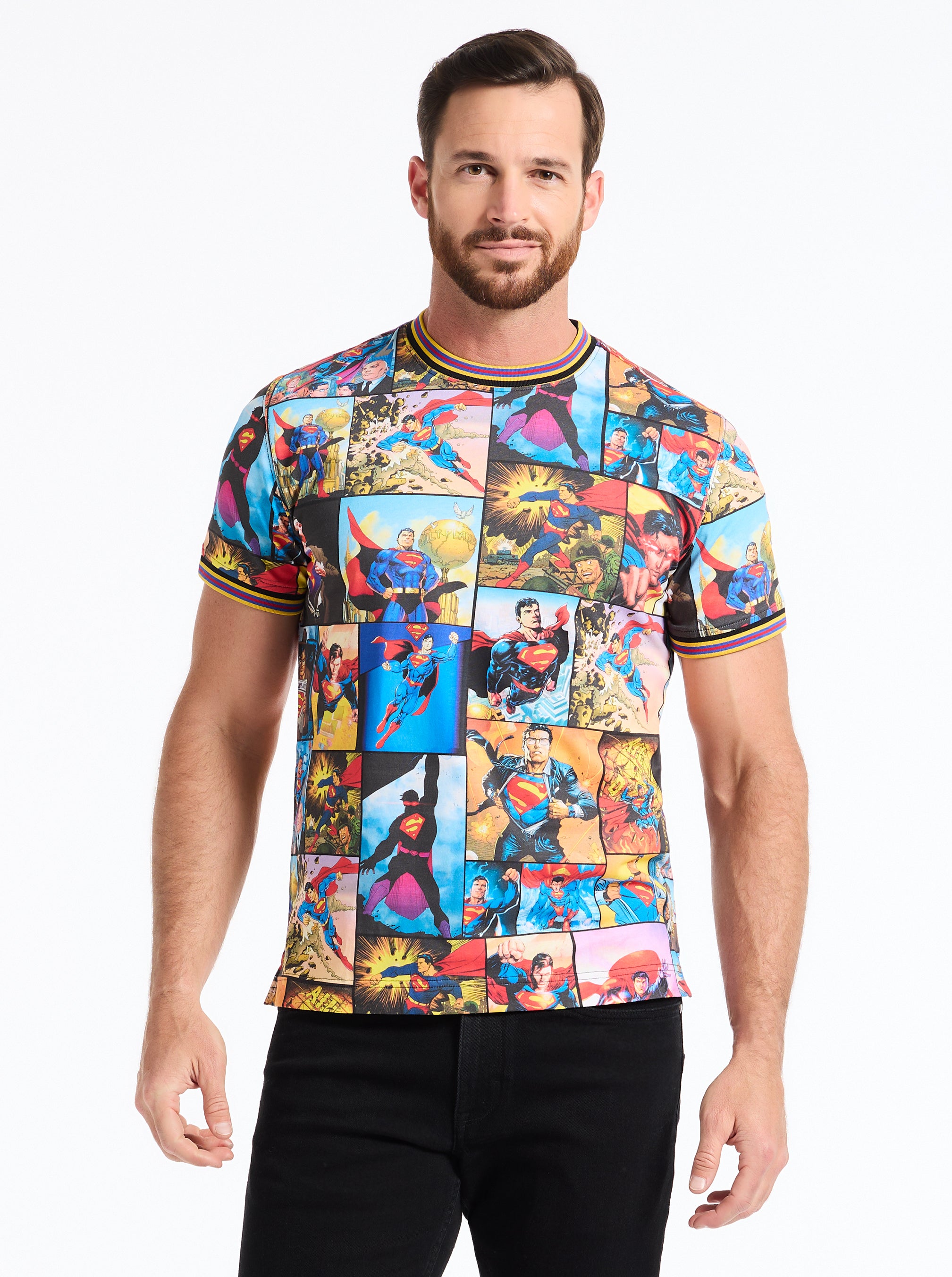 SUPERMAN™ x ROBERT GRAHAM DEFENDER SHORT SLEEVE T-SHIRT