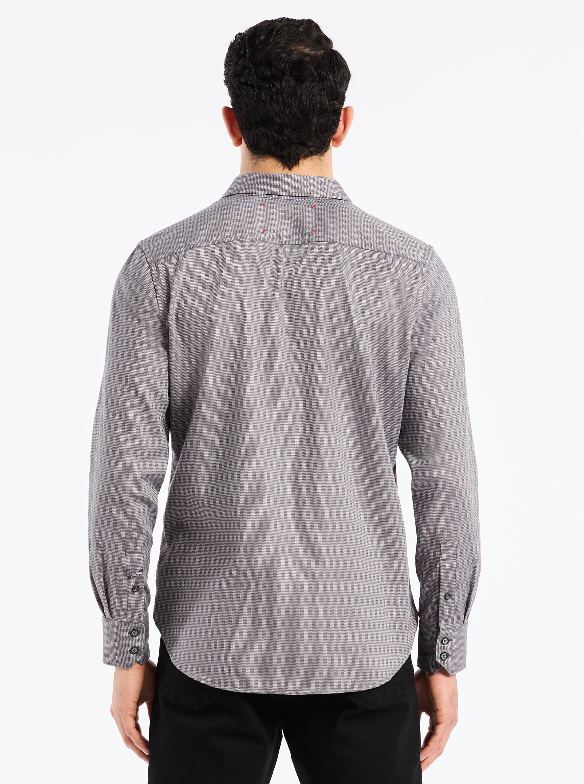 AKRON LONG SLEEVE BUTTON DOWN SHIRT