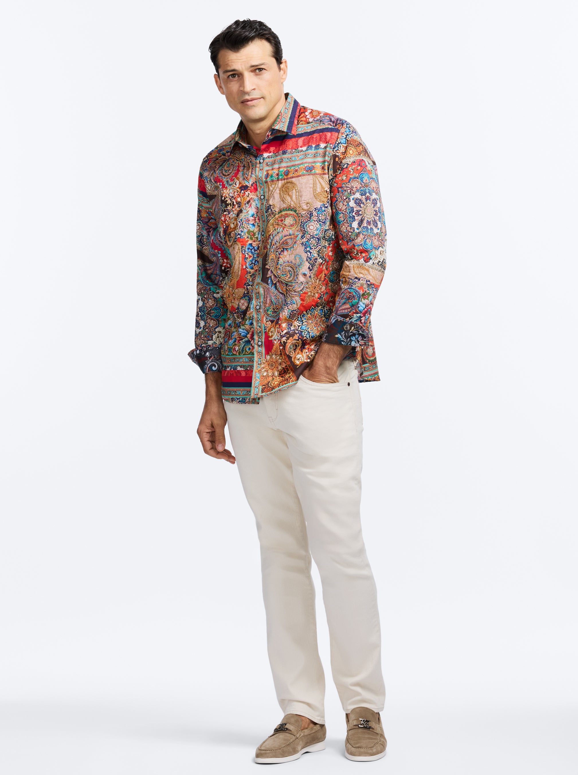 WELLSLEY LONG SLEEVE BUTTON DOWN SHIRT