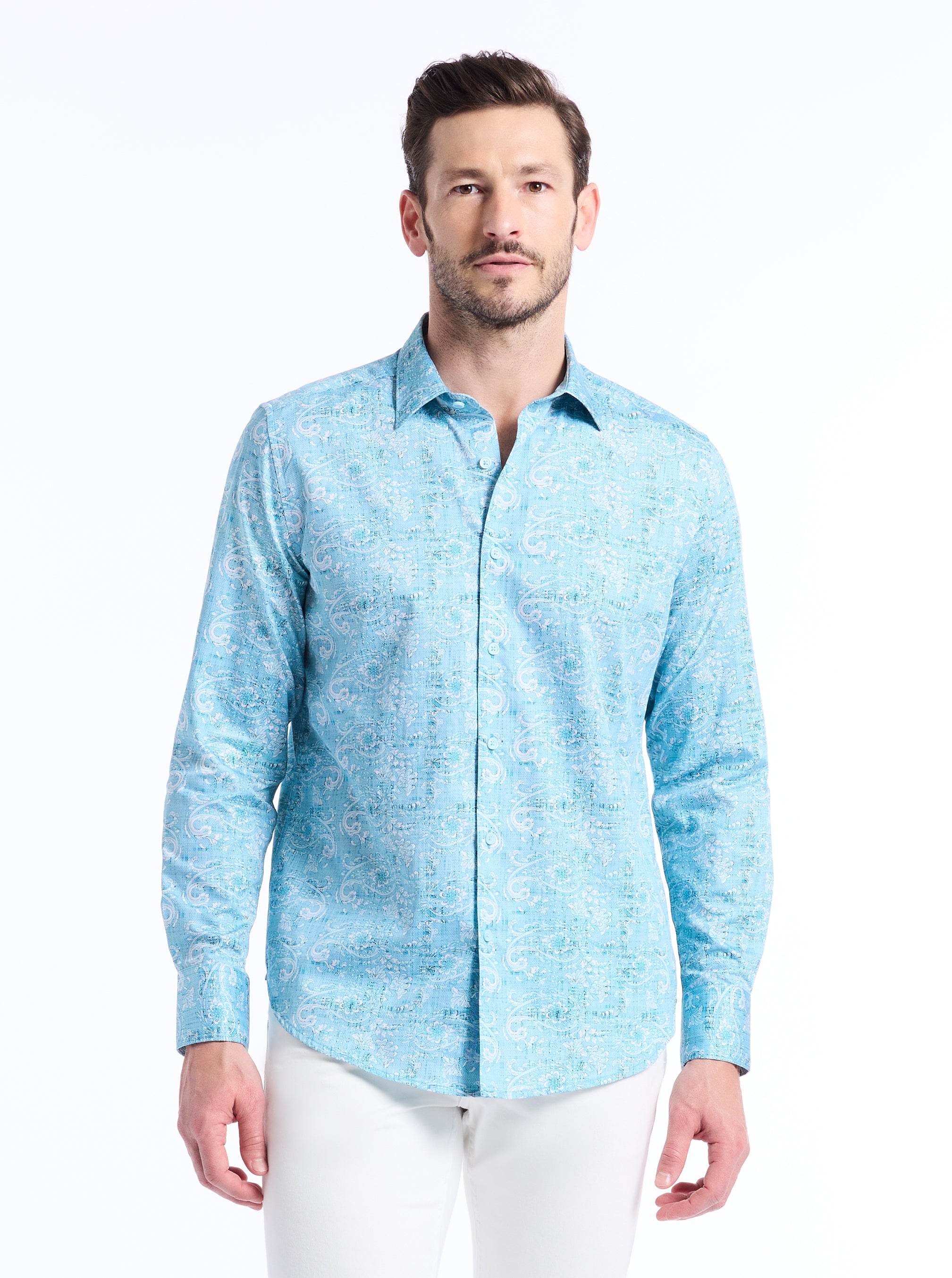 TOWAN LONG SLEEVE BUTTON DOWN SHIRT
