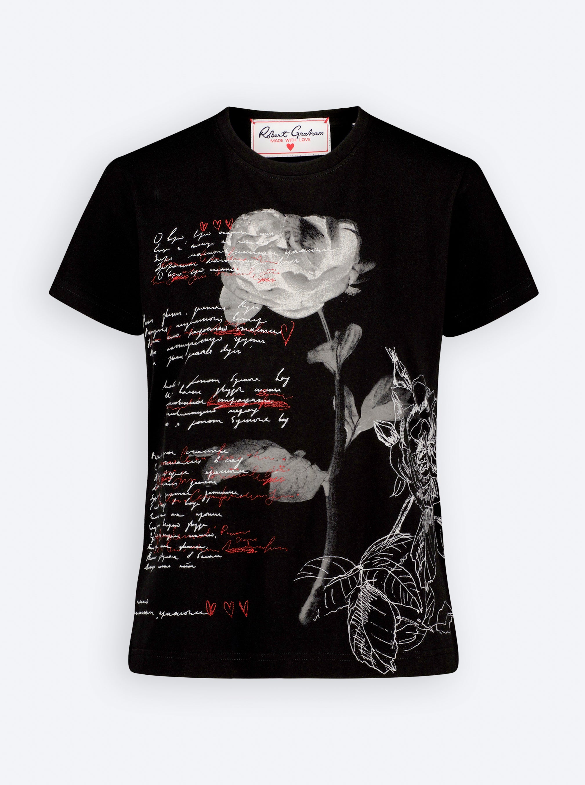 PETAL PAGES SHORT SLEEVE T-SHIRT