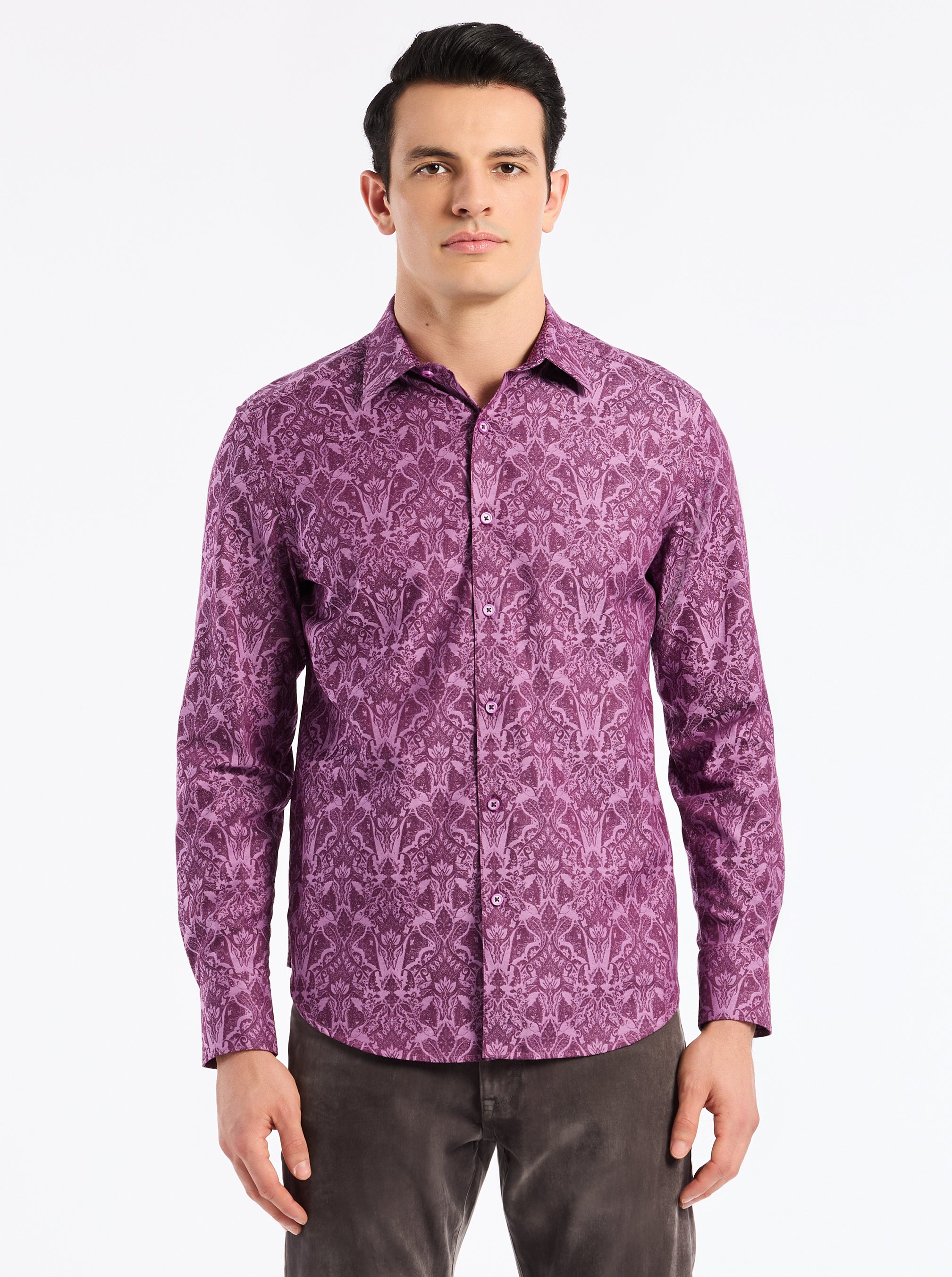 HIGHLAND LONG SLEEVE BUTTON DOWN SHIRT