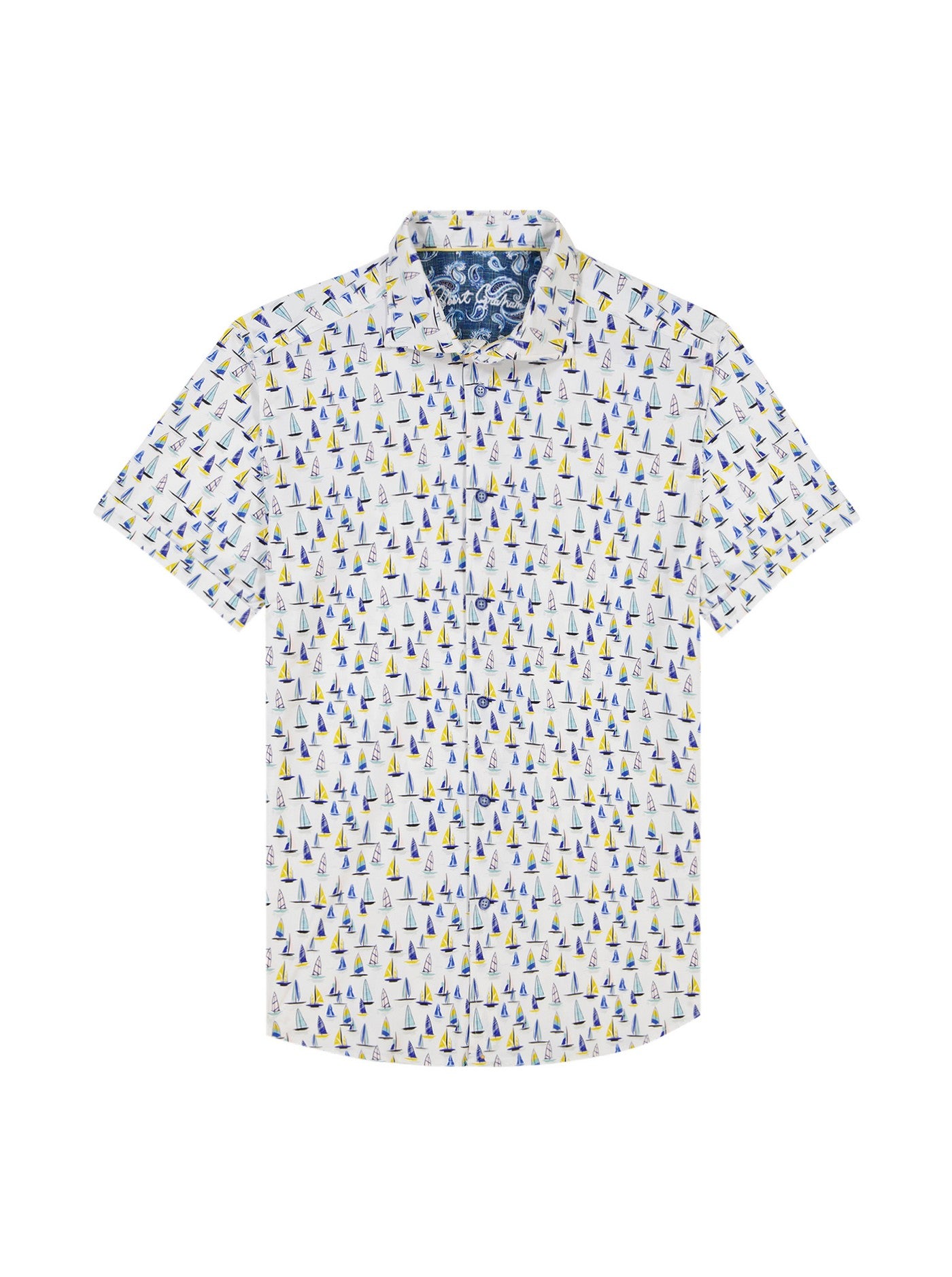 TRANS PACIFIC SHORT SLEEVE BUTTON DOWN SHIRT