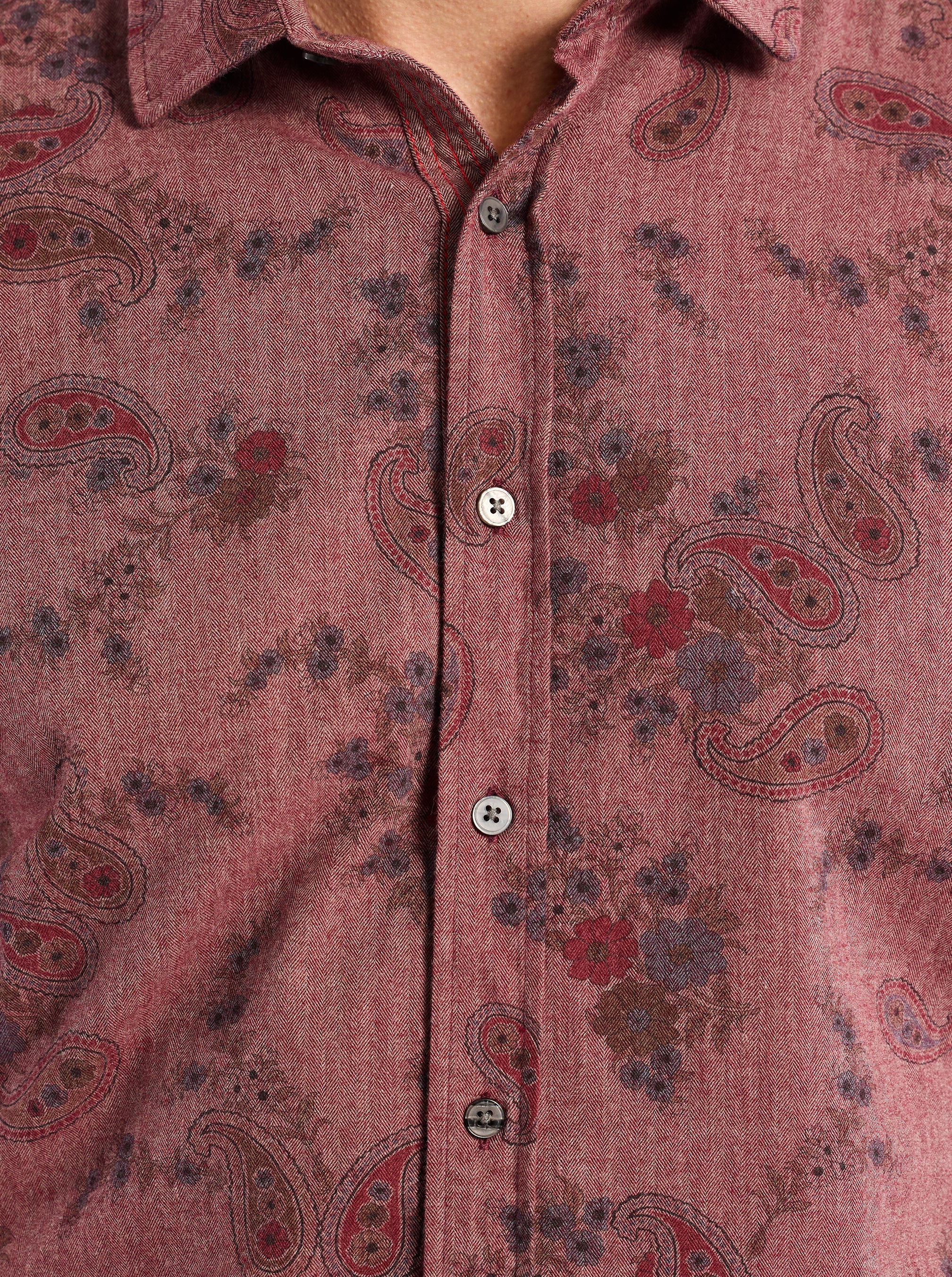 MINETTA LONG SLEEVE BUTTON DOWN SHIRT