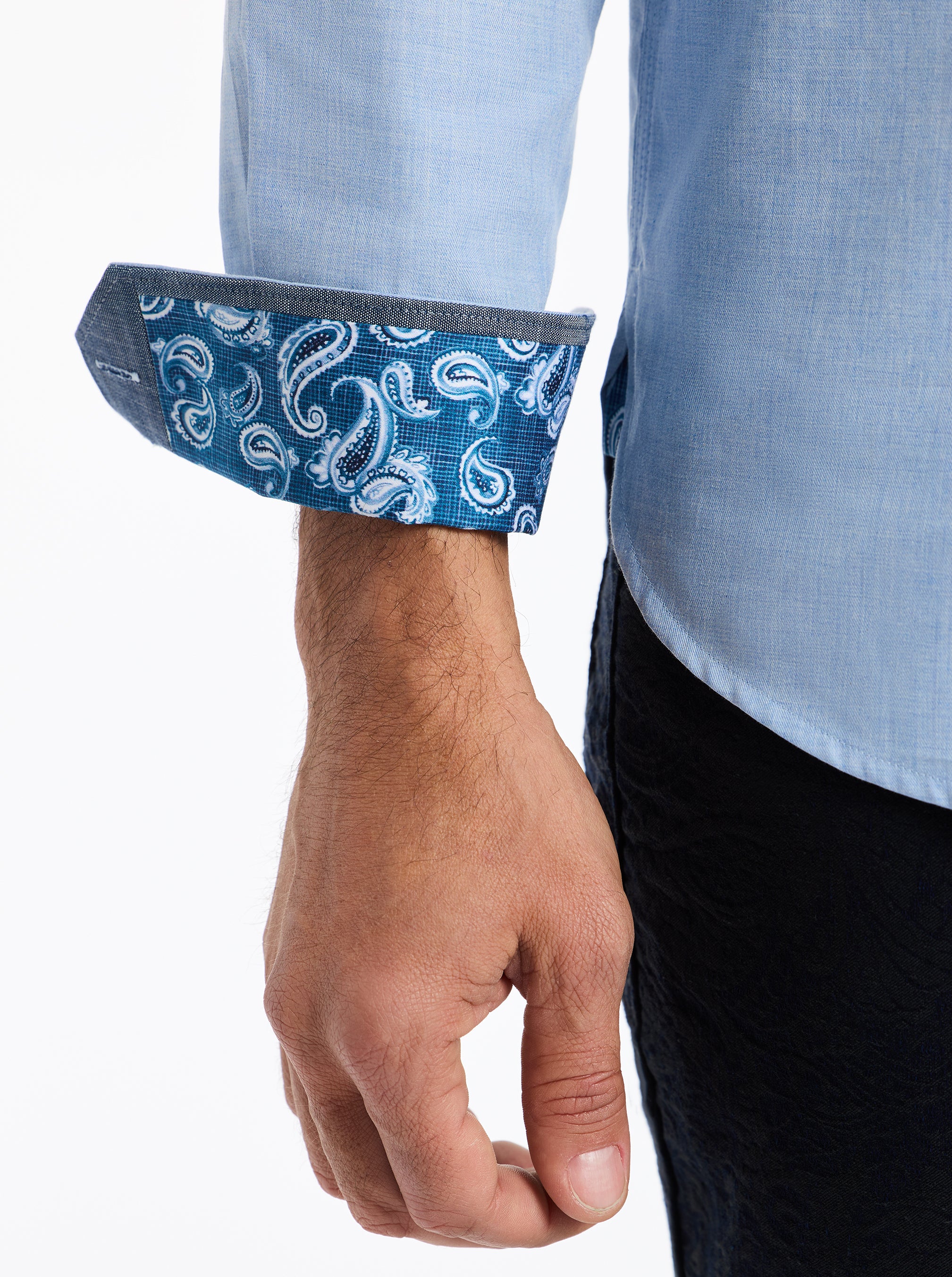 MAXSON LONG SLEEVE BUTTON DOWN SHIRT