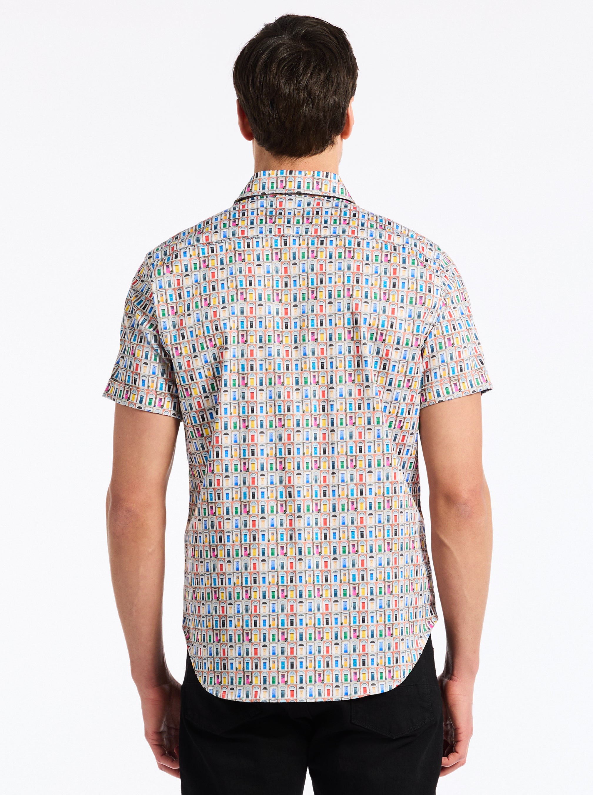 LIVINGSTON SHORT SLEEVE BUTTON DOWN SHIRT