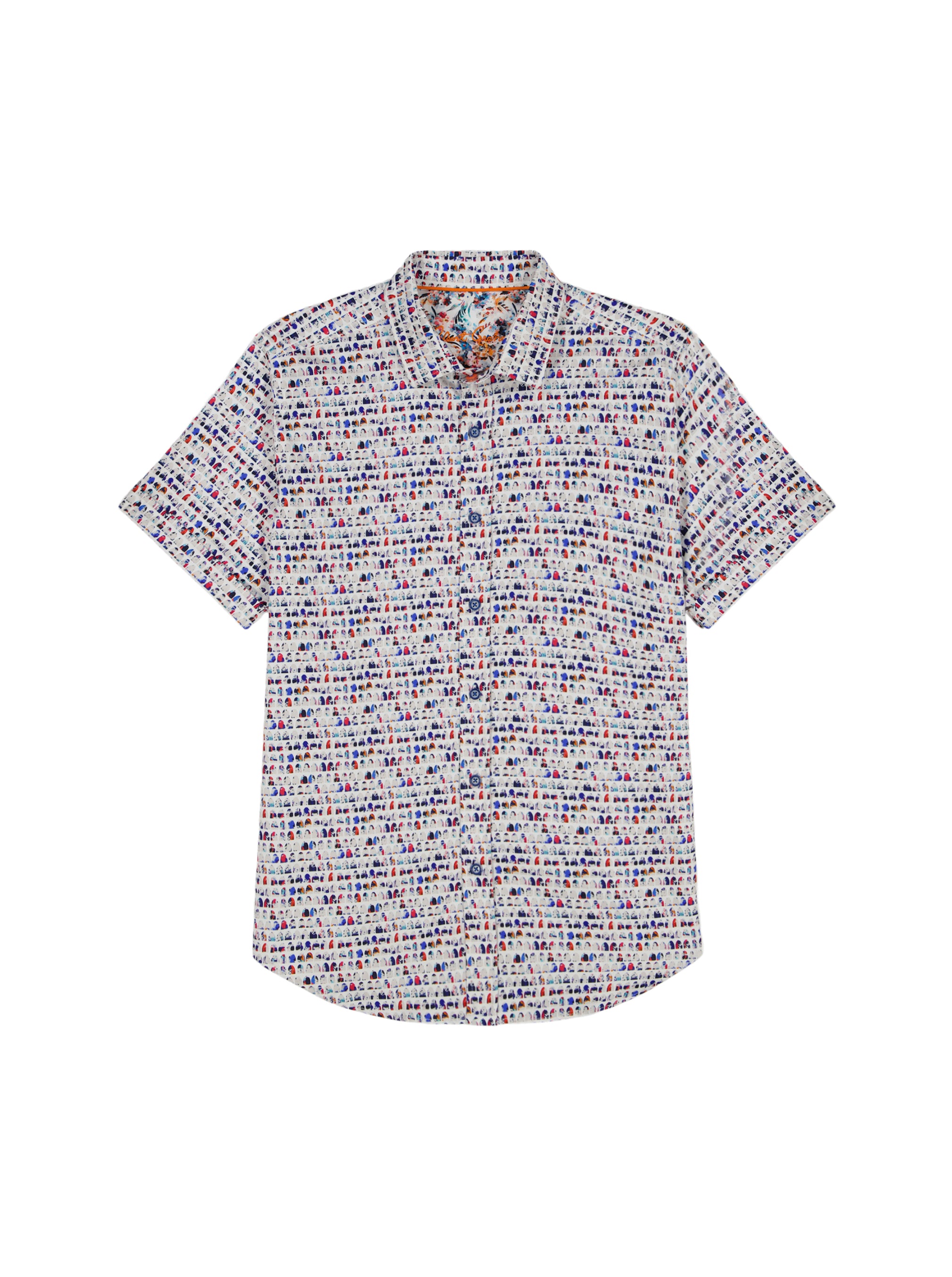 BOARD BASH SHORT SLEEVE BUTTON DOWN SHIRT