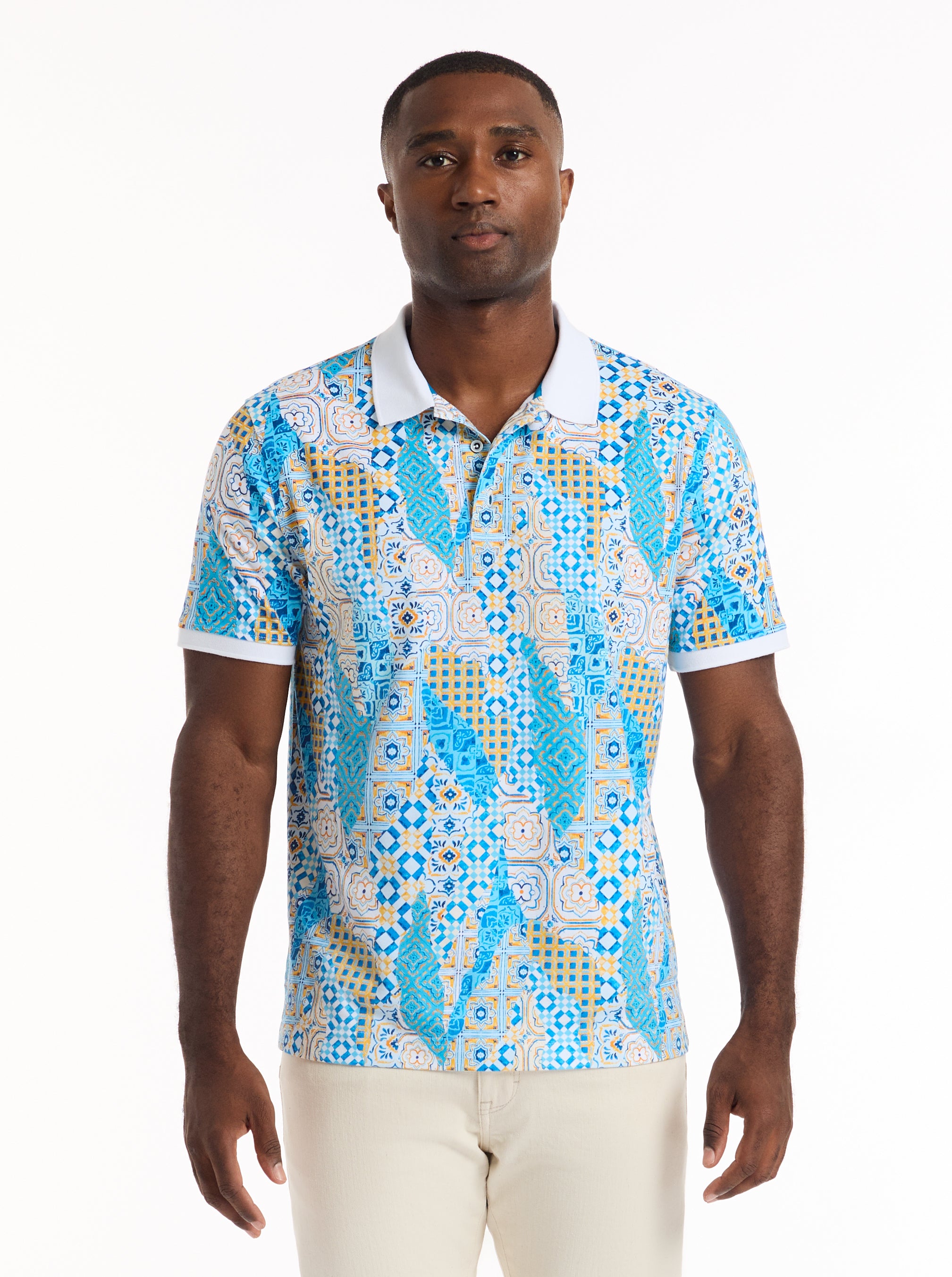 WARD SHORT SLEEVE POLO