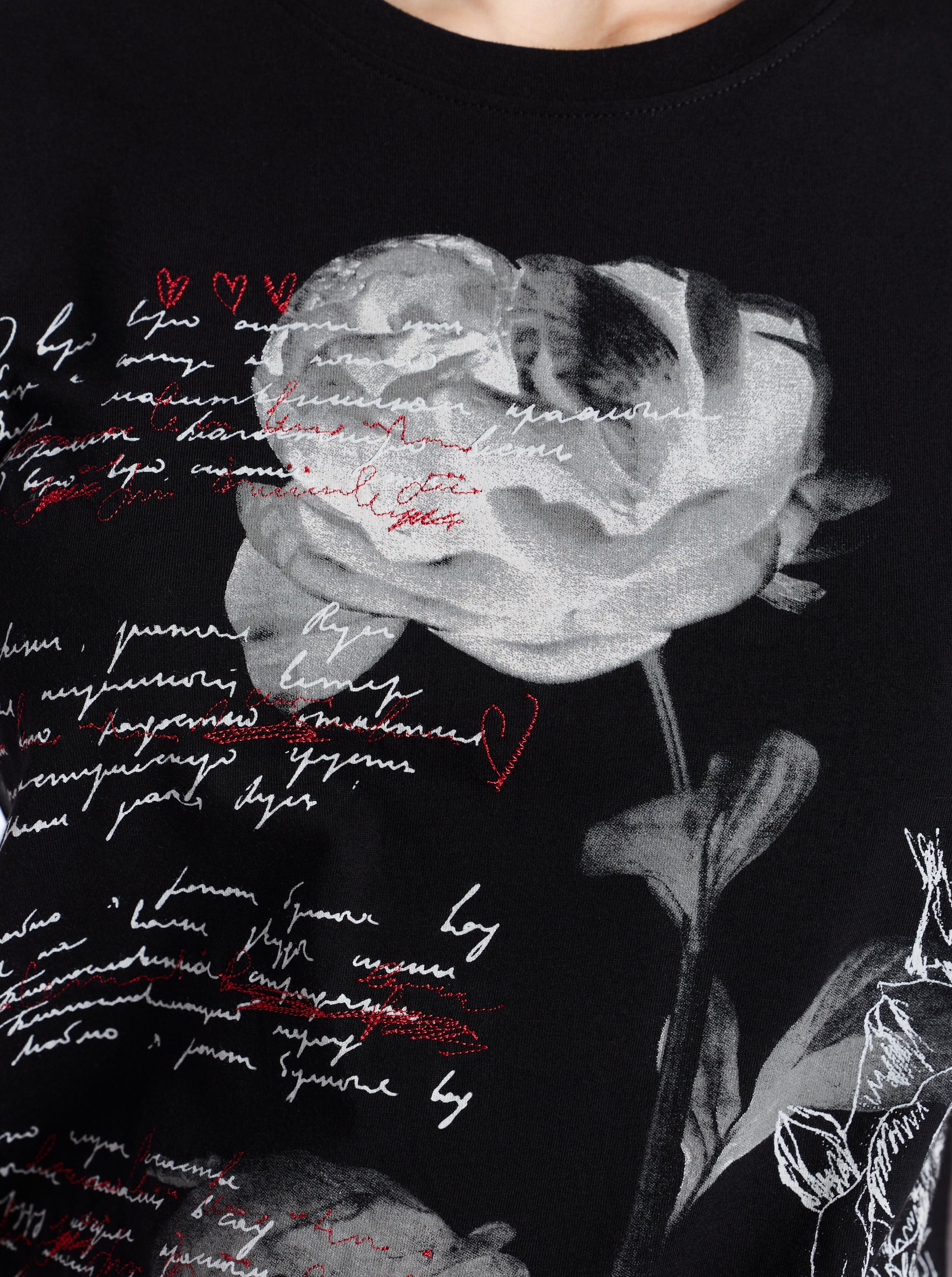 PETAL PAGES SHORT SLEEVE T-SHIRT