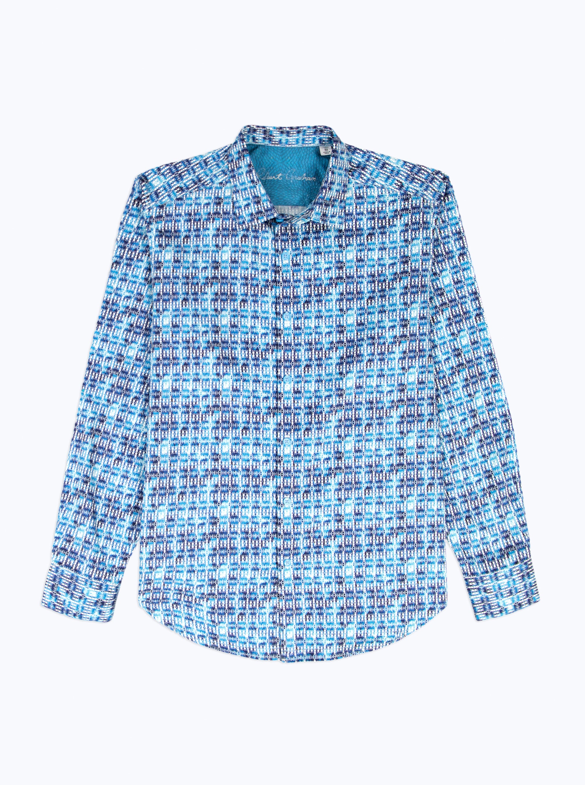 WESTMORELAND LONG SLEEVE BUTTON DOWN SHIRT