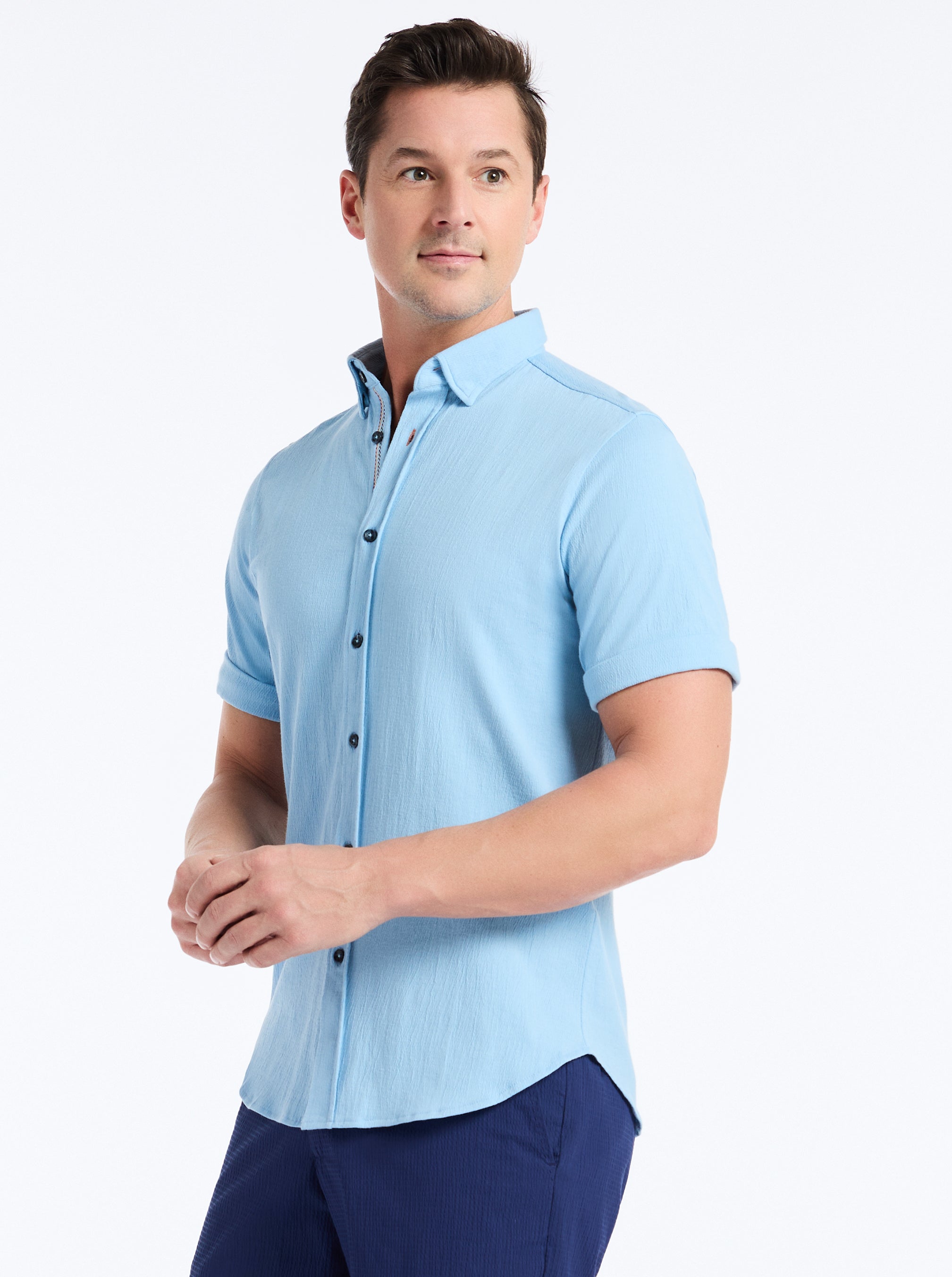 HAMMOND SHORT SLEEVE BUTTON DOWN SHIRT