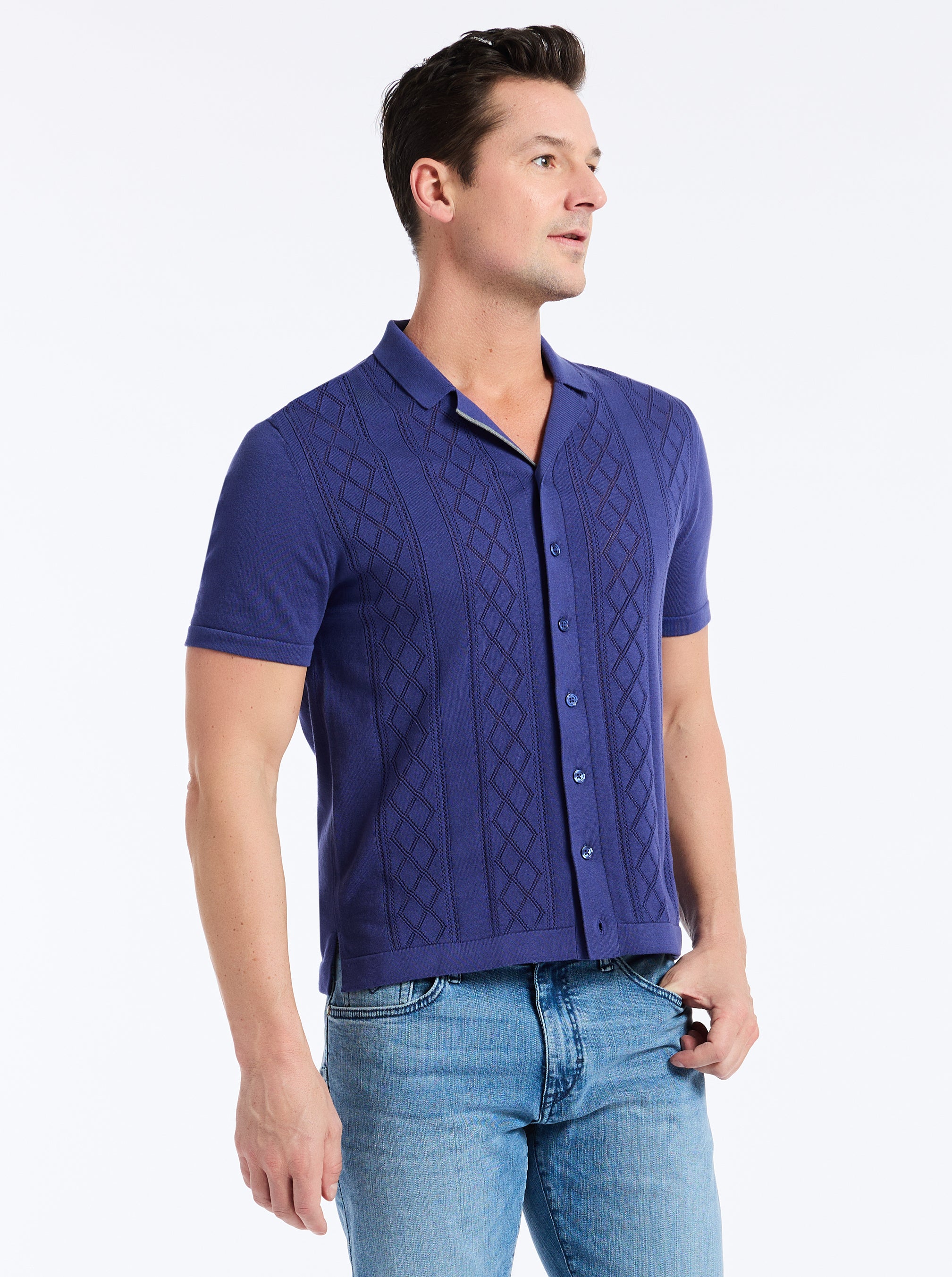 TAMBOR SHORT SLEEVE SWEATER