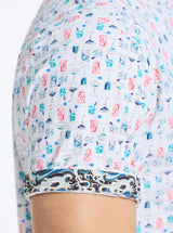 MIX N MATCH SHORT SLEEVE BUTTON DOWN SHIRT