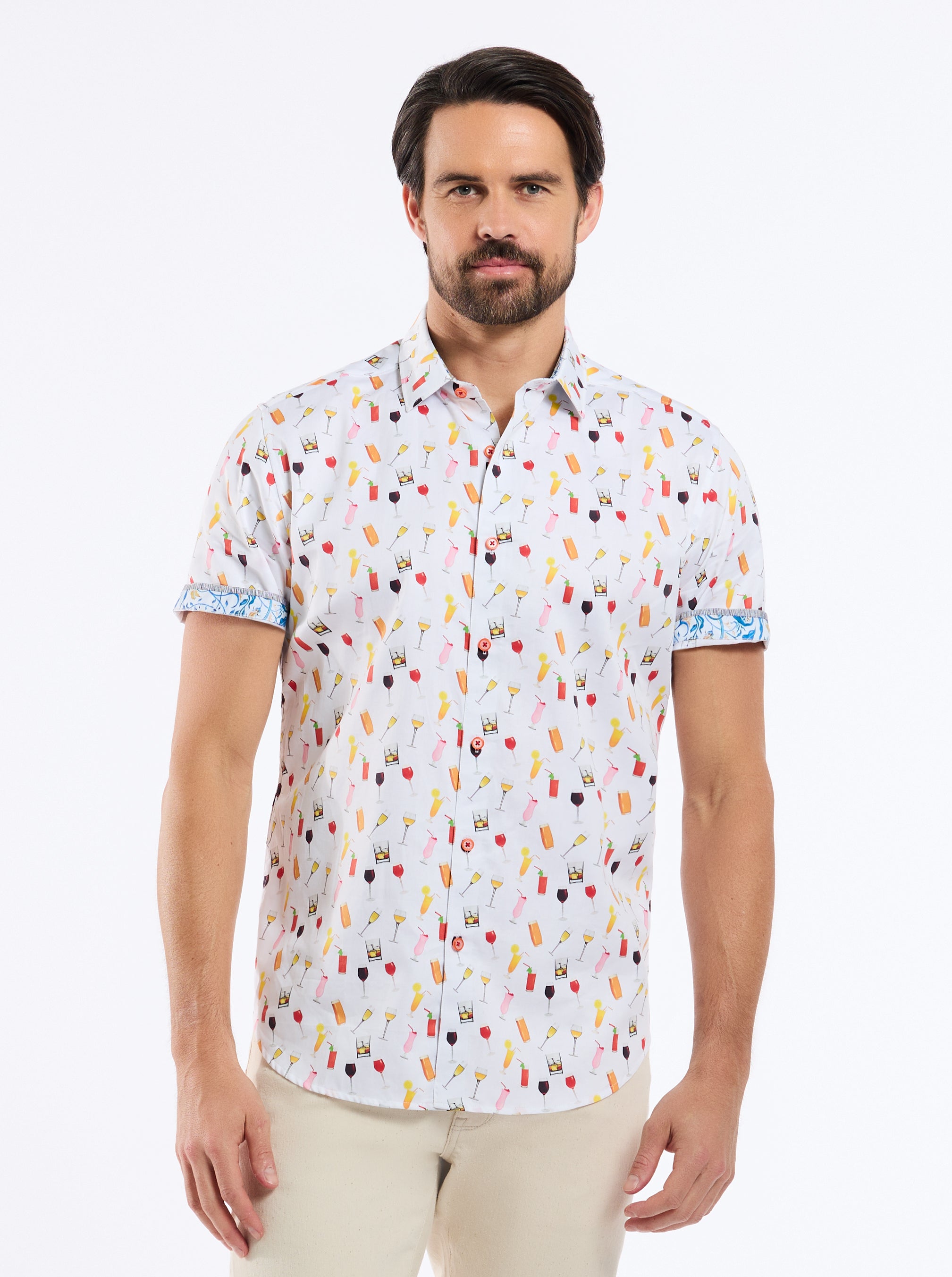NORWOOD SHORT SLEEVE BUTTON DOWN SHIRT