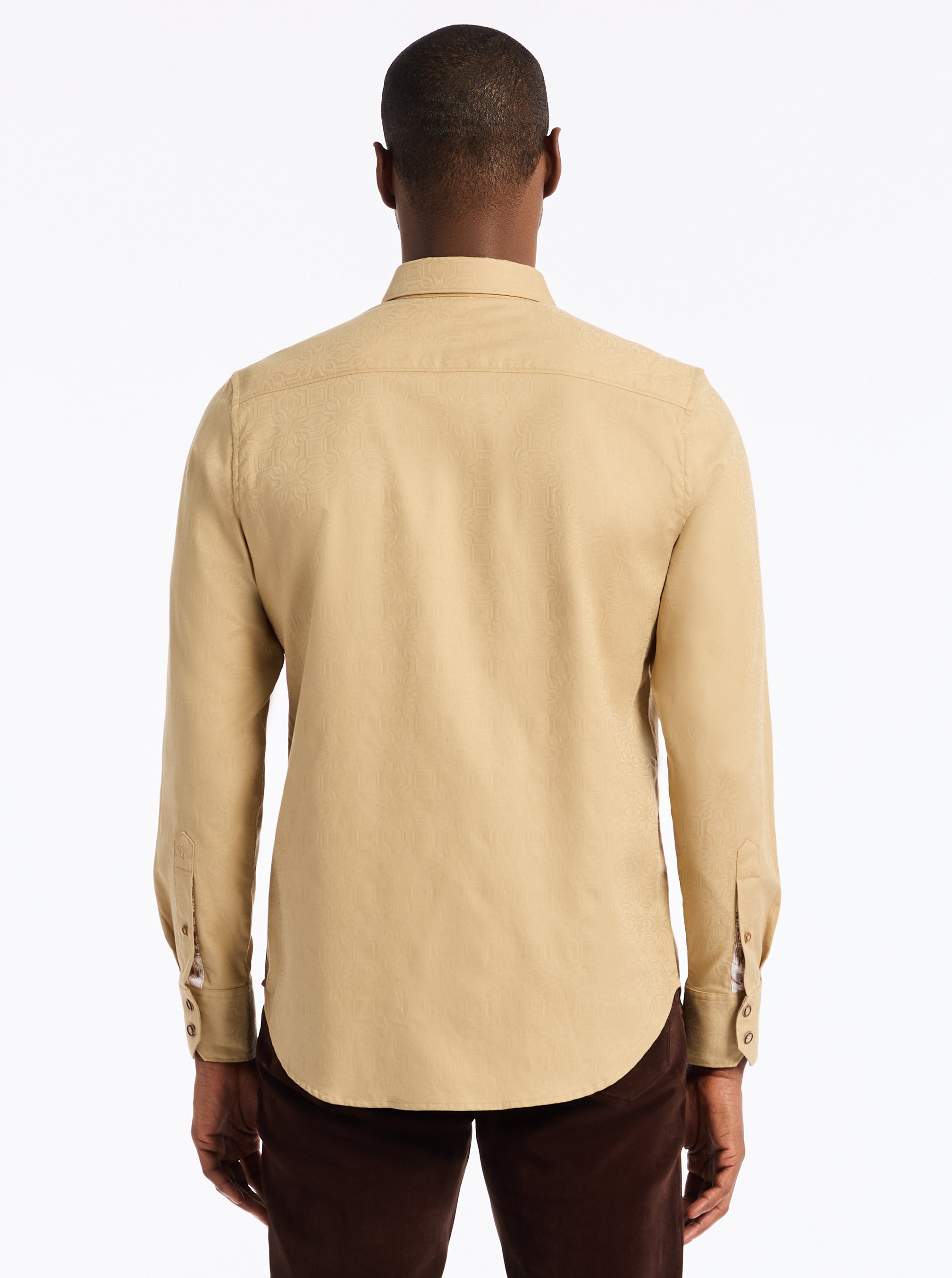 ODYSSEY LONG SLEEVE BUTTON DOWN SHIRT