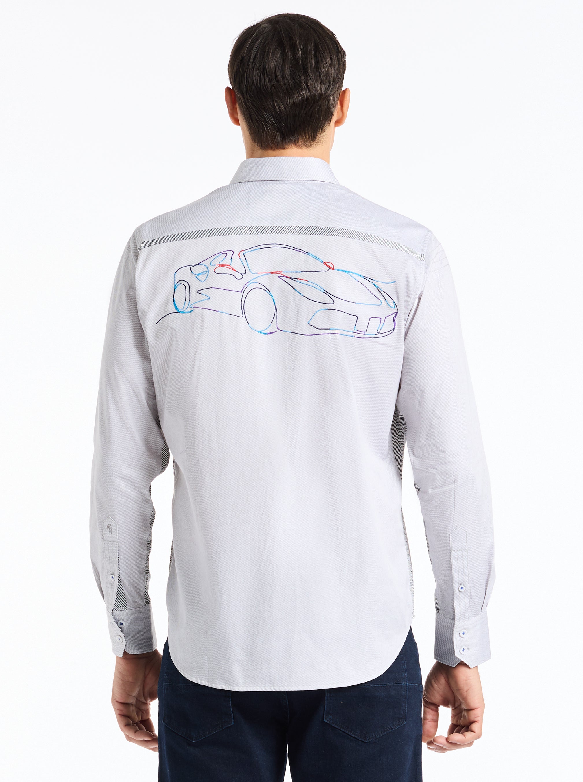 CHASE LONG SLEEVE BUTTON DOWN SHIRT