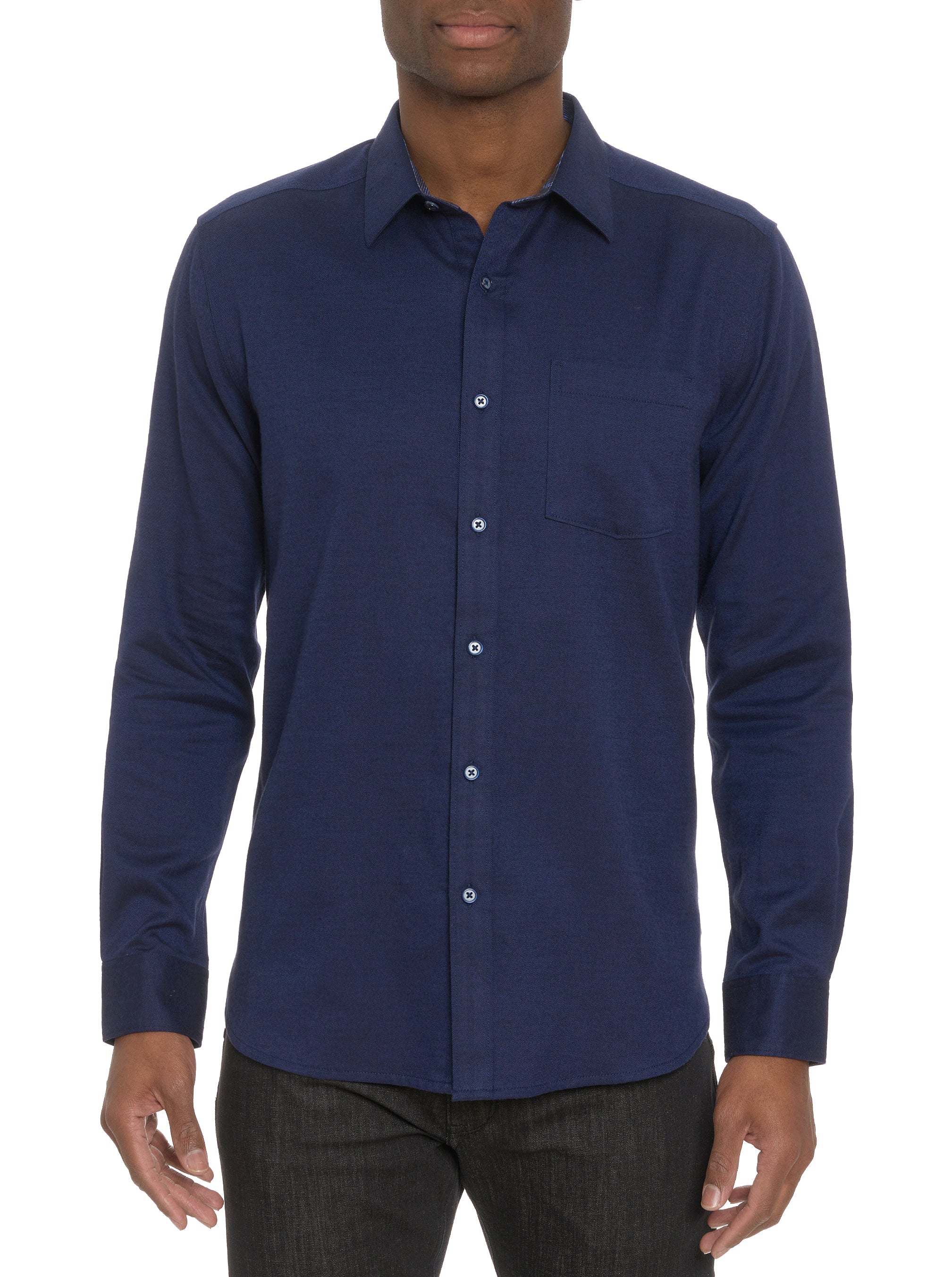 SANTA CROCE LONG SLEEVE BUTTON DOWN SHIRT