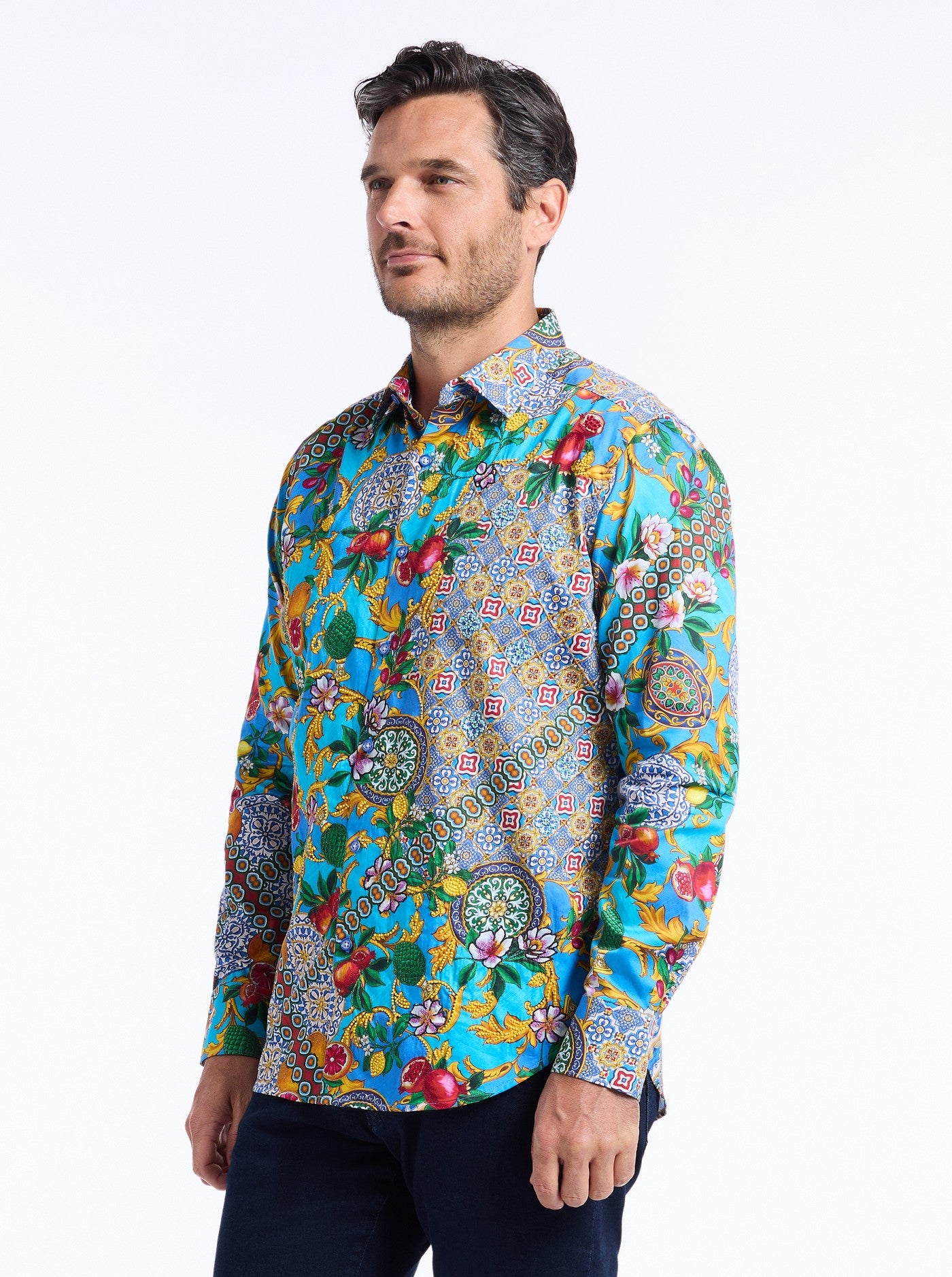 NORTHUMBRIA LONG SLEEVE BUTTON DOWN SHIRT