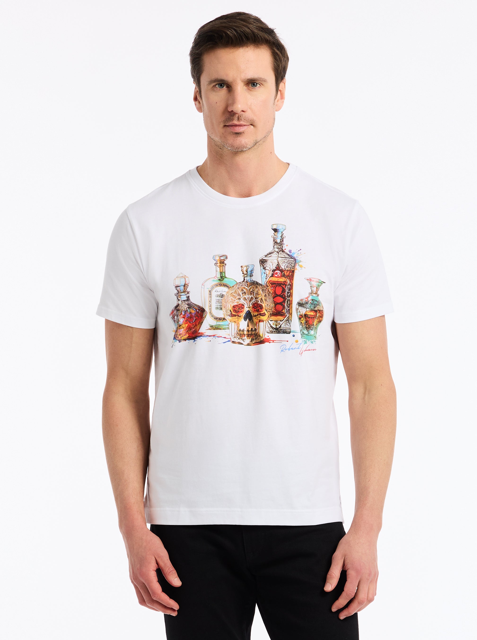 LIQUID SKULL SHORT SLEEVE T-SHIRT