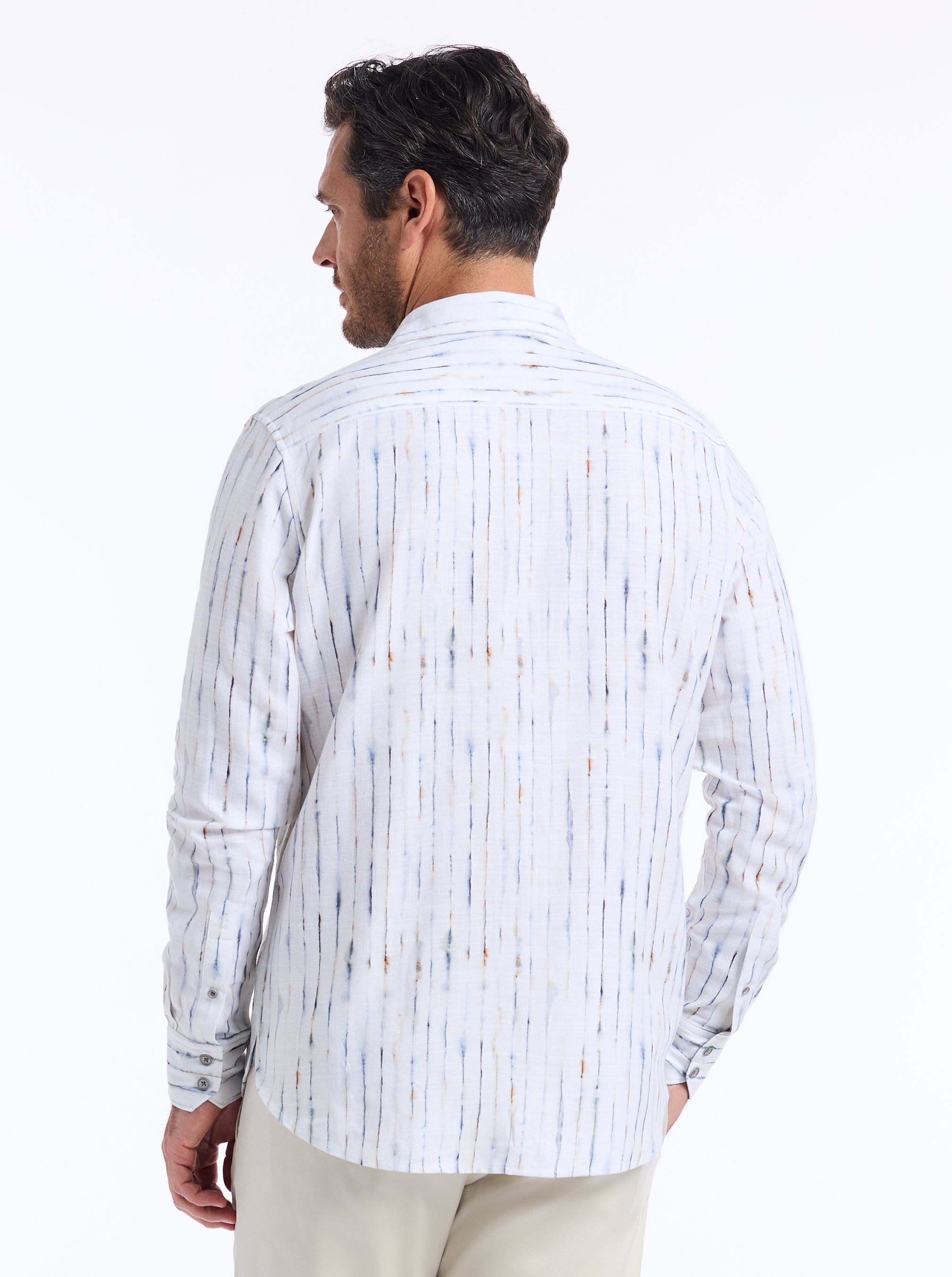 BRADLAUGH LONG SLEEVE BUTTON DOWN SHIRT
