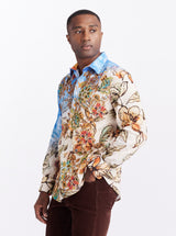 LIMITED EDITION WANDERINBLOSSOM LONG SLEEVE BUTTON DOWN SHIRT