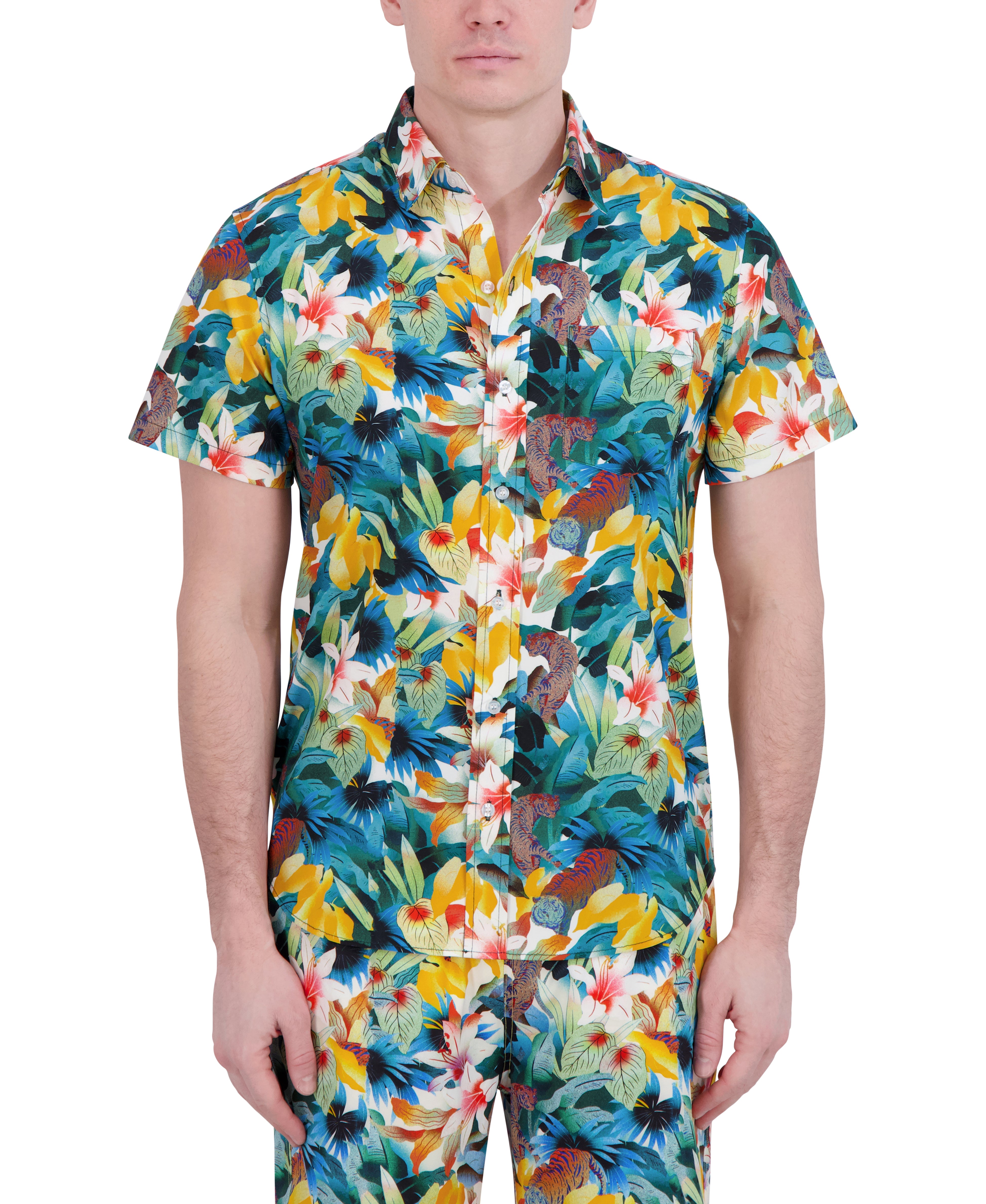 SHORT SLEEVE BUTTON DOWN SHIRT