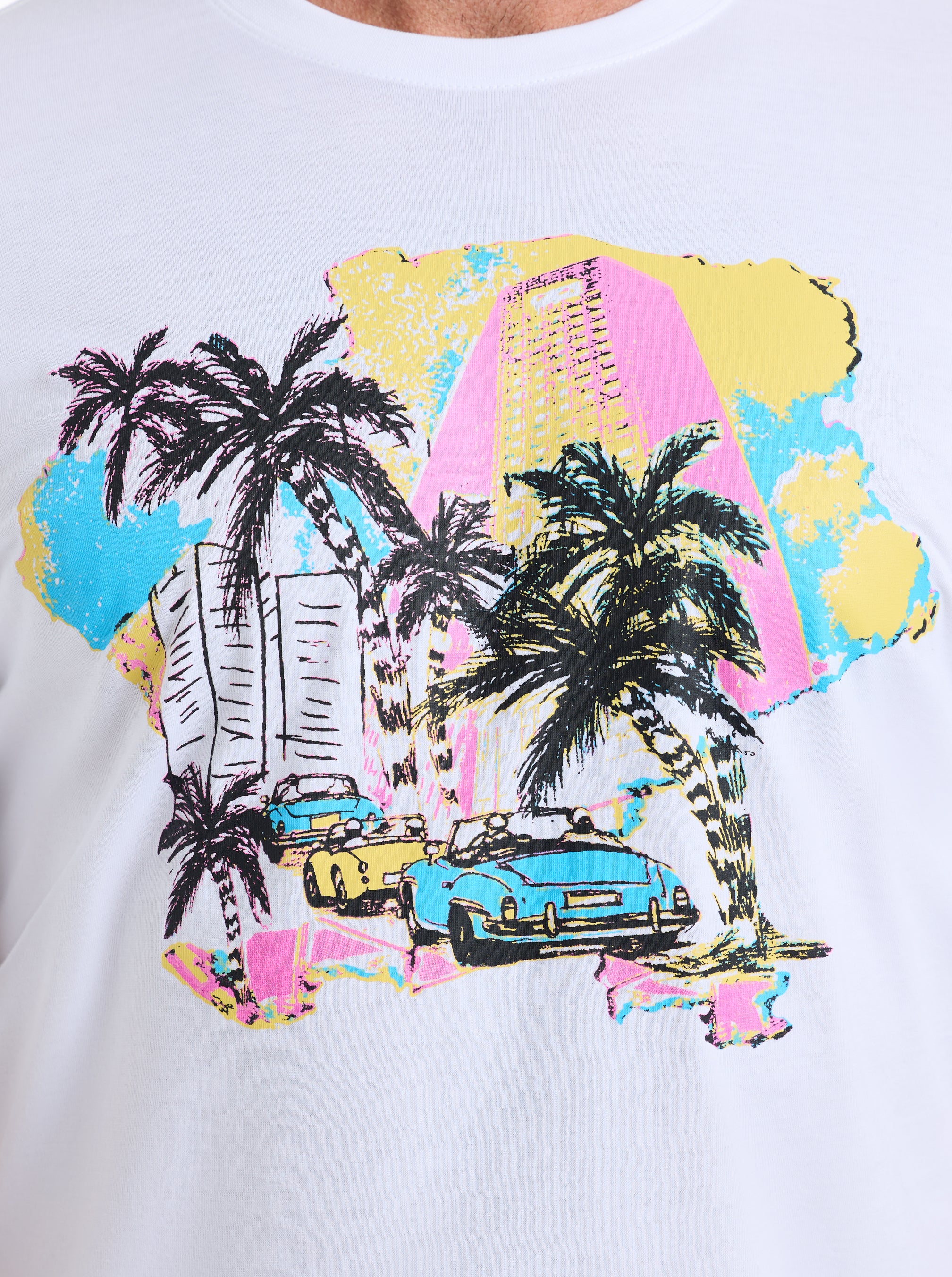 TROPICAL CITY SHORT SLEEVE T-SHIRT