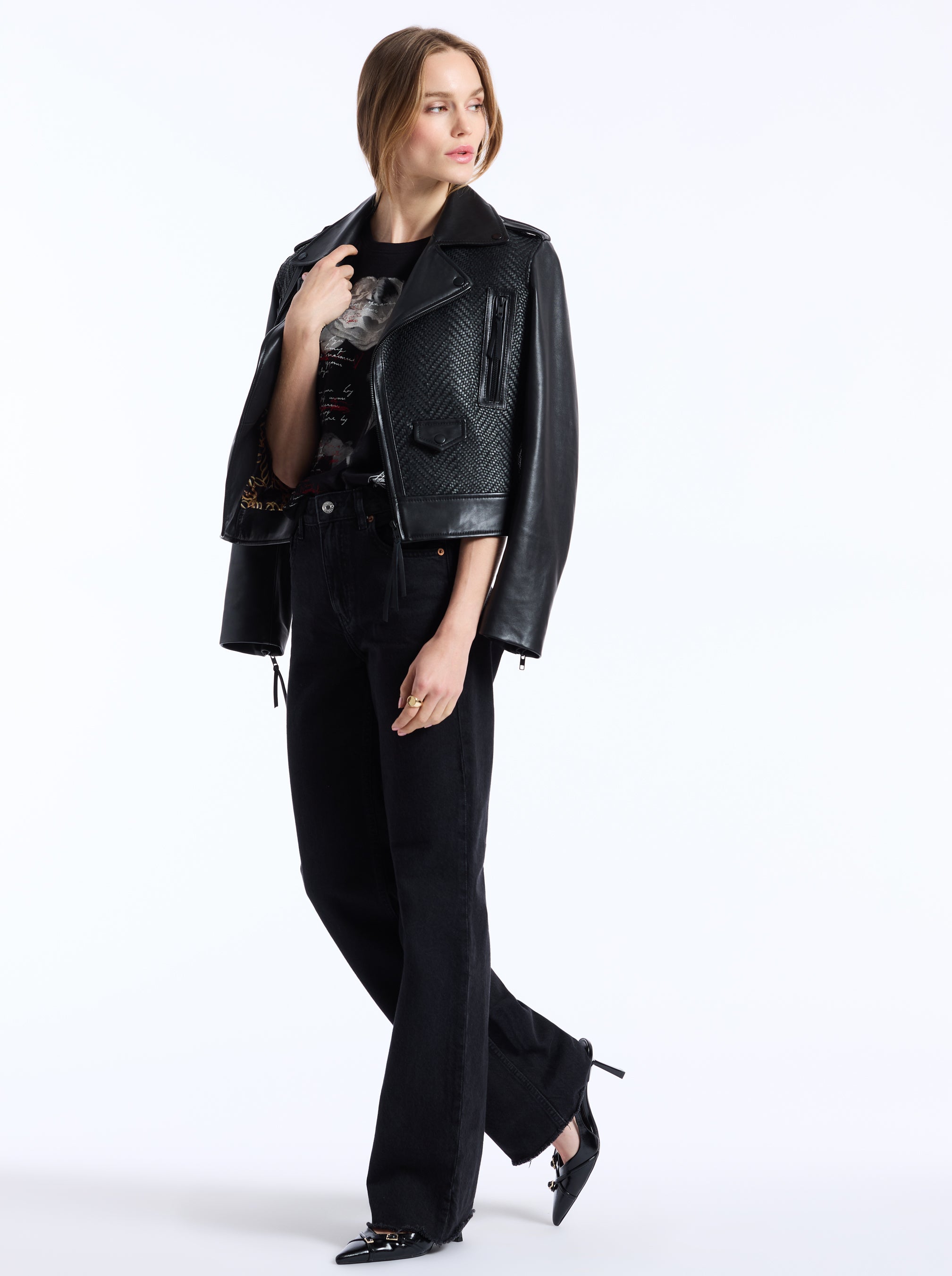 CLARA LEATHER JACKET