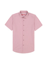 FORNILLO SHORT SLEEVE BUTTON DOWN SHIRT TALL