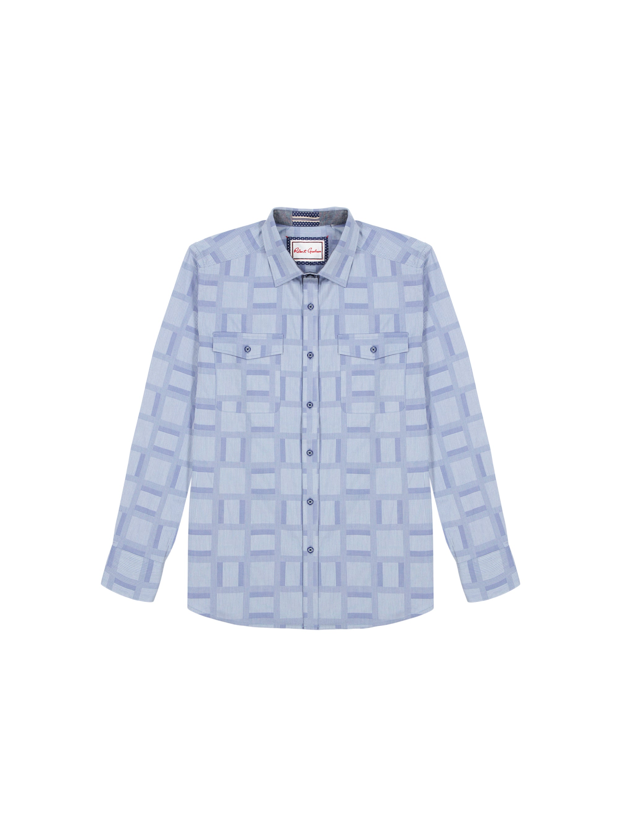 EATON LONG SLEEVE BUTTON DOWN SHIRT
