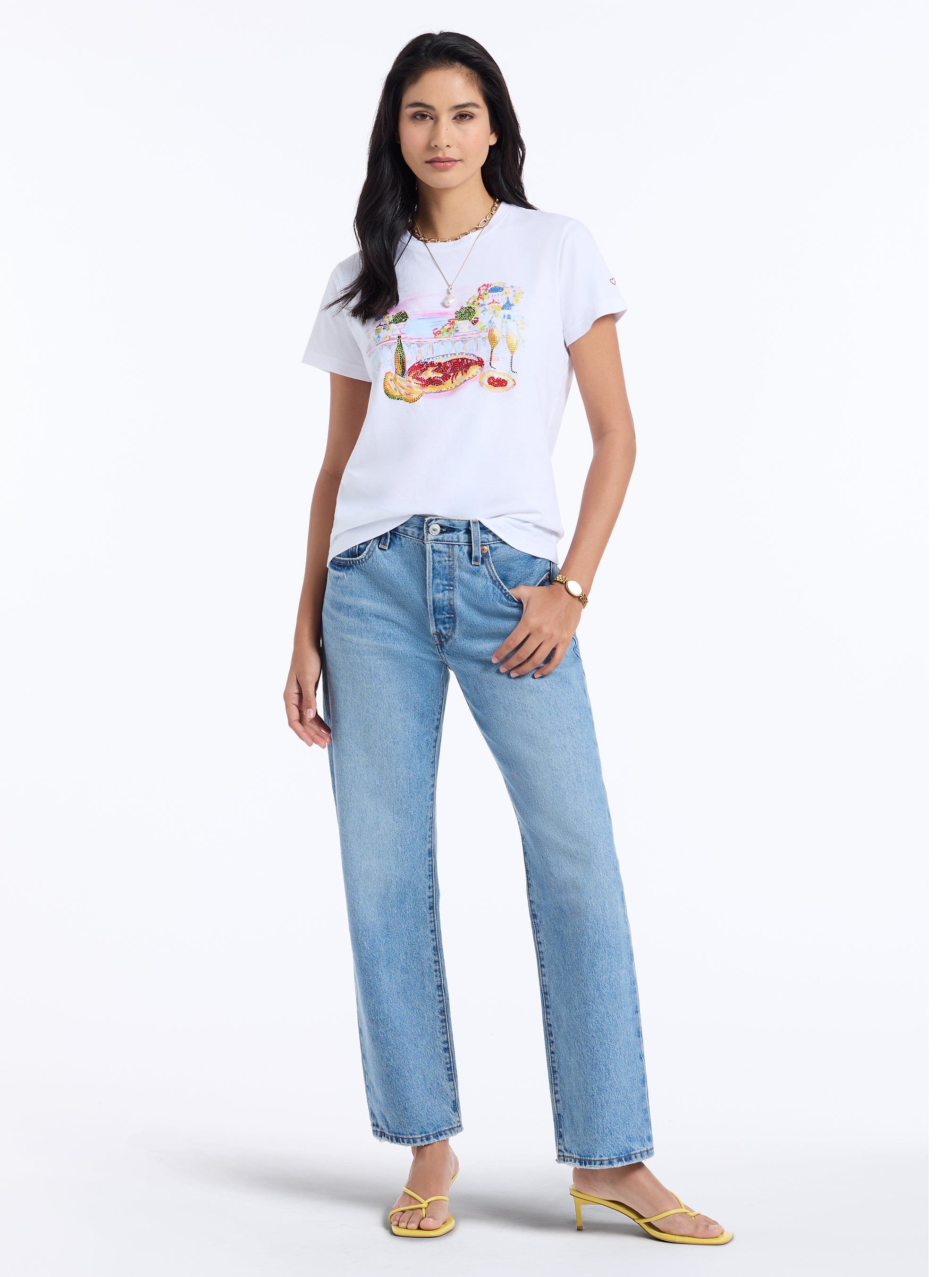 LOBSTER PICNIC SHORT SLEEVE T-SHIRT