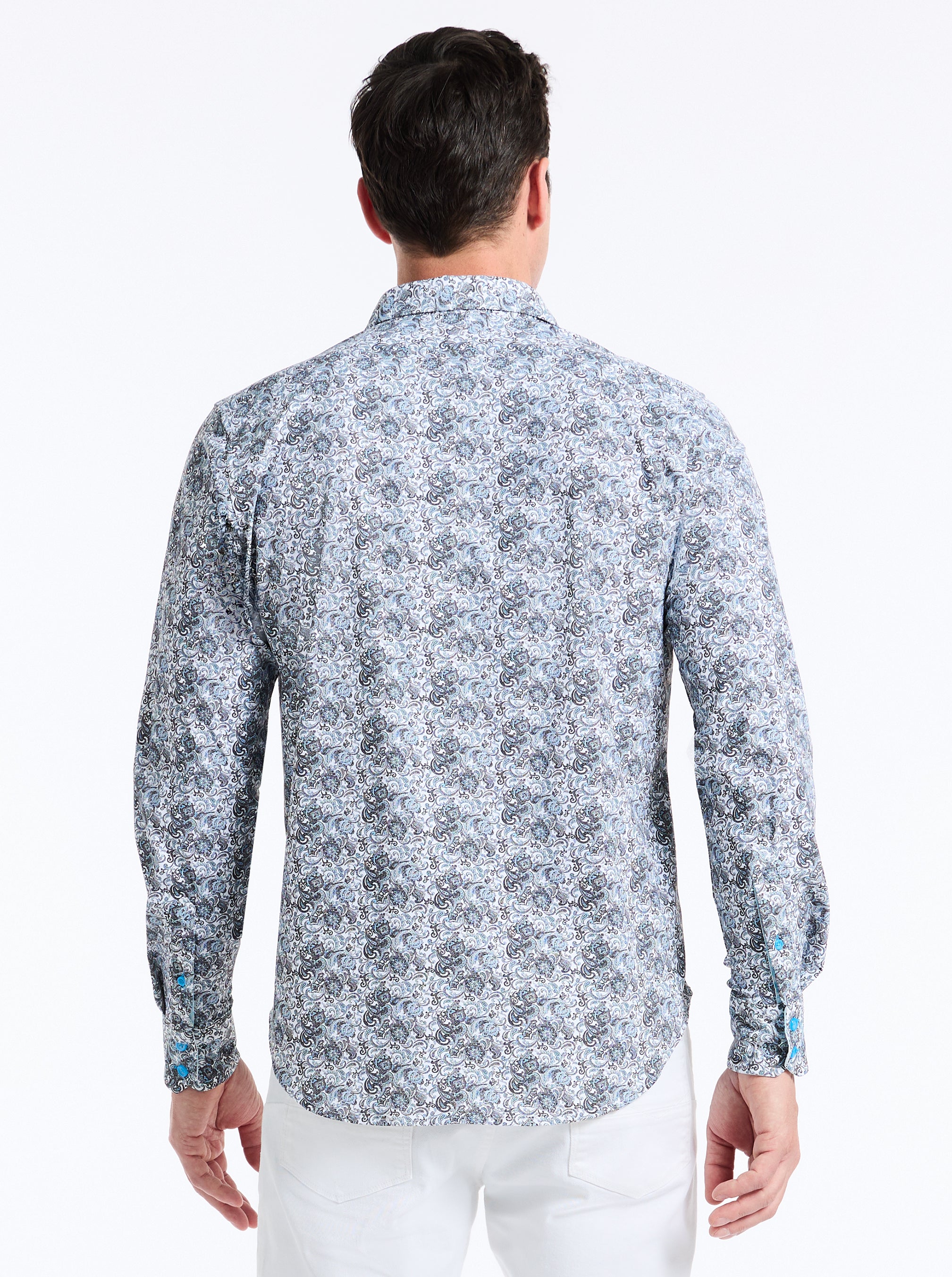 FITZGERALD LONG SLEEVE BUTTON DOWN SHIRT