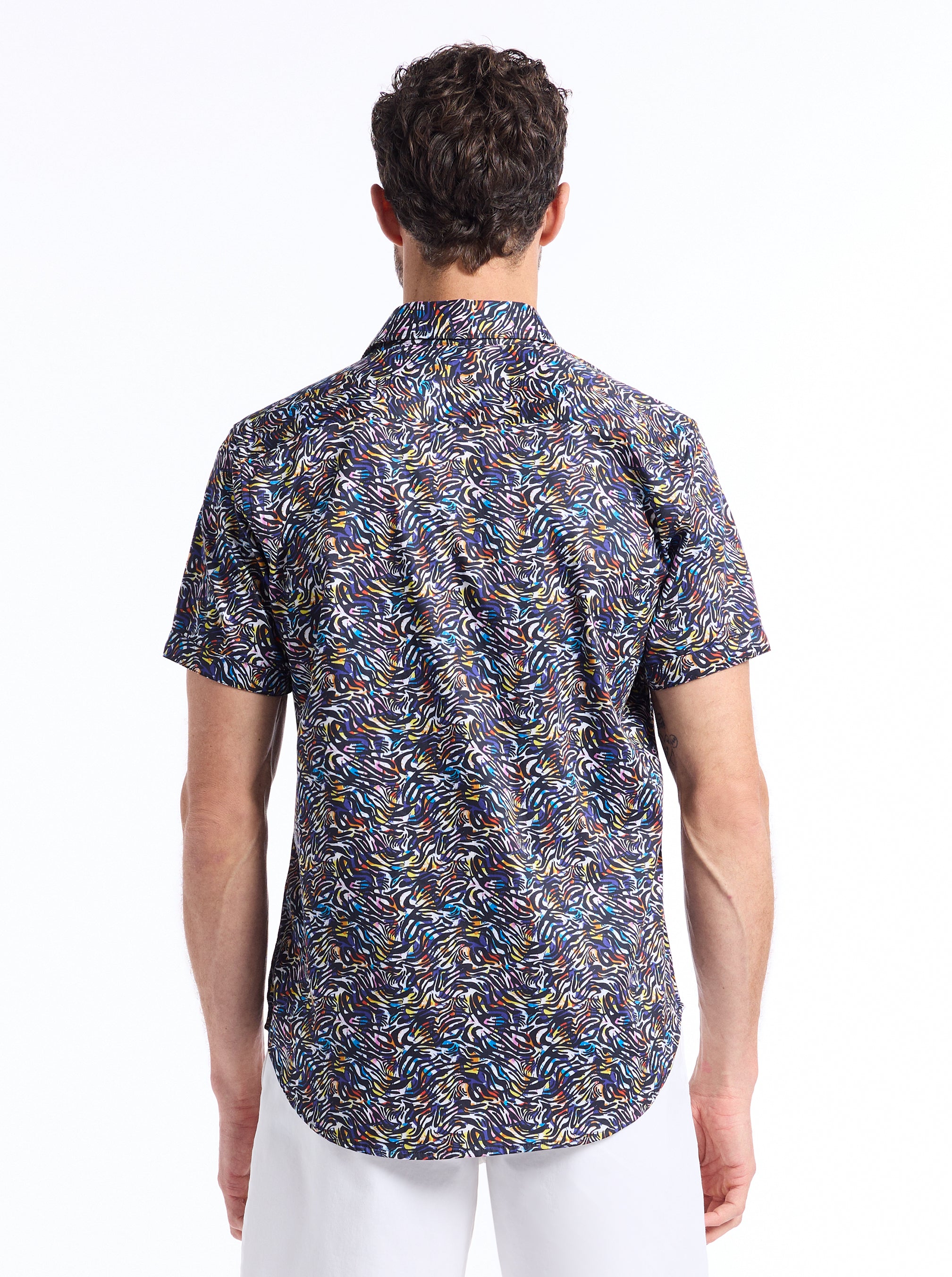 DRAX SHORT SLEEVE BUTTON DOWN SHIRT