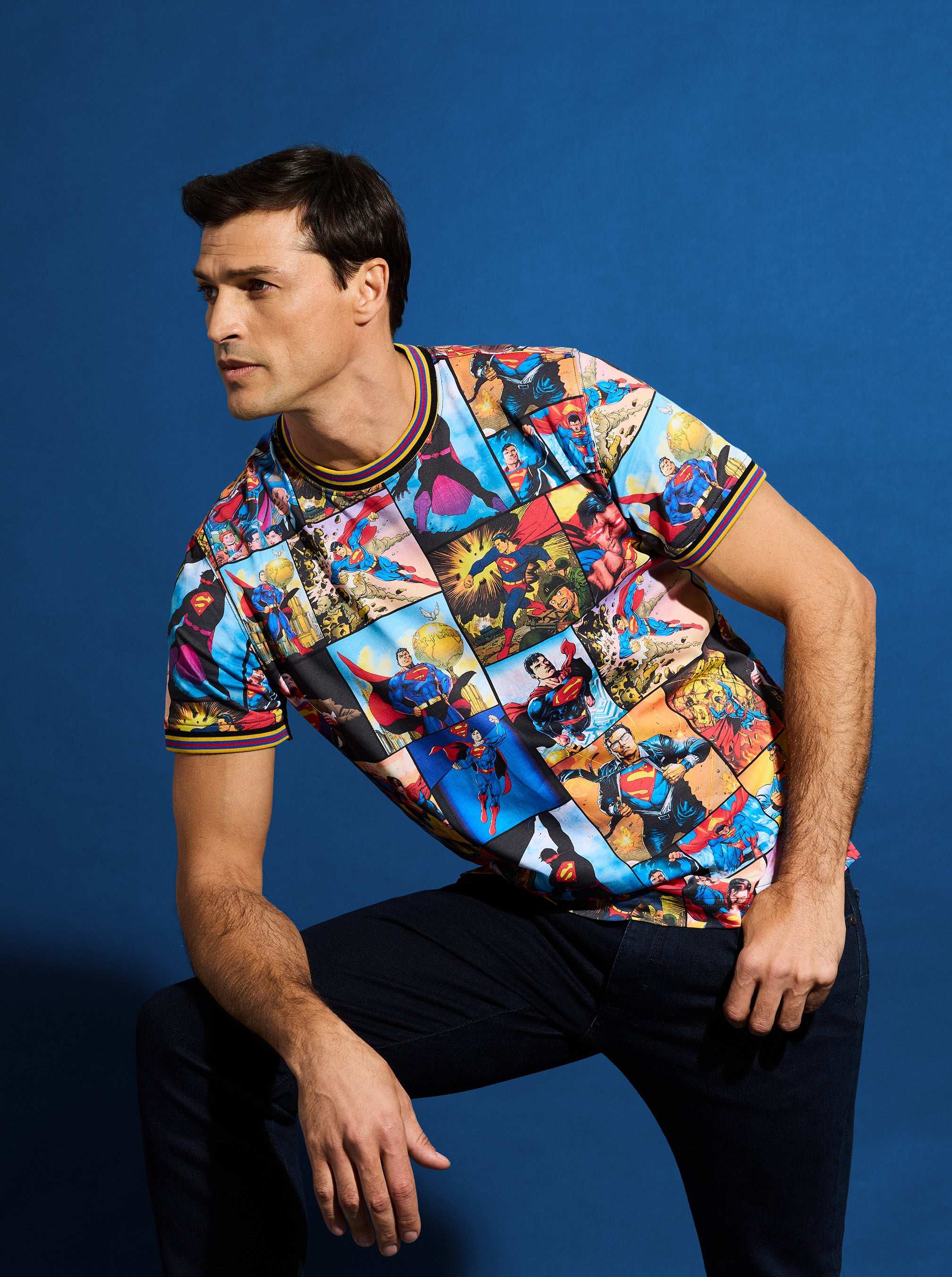 SUPERMAN™ x ROBERT GRAHAM DEFENDER SHORT SLEEVE T-SHIRT