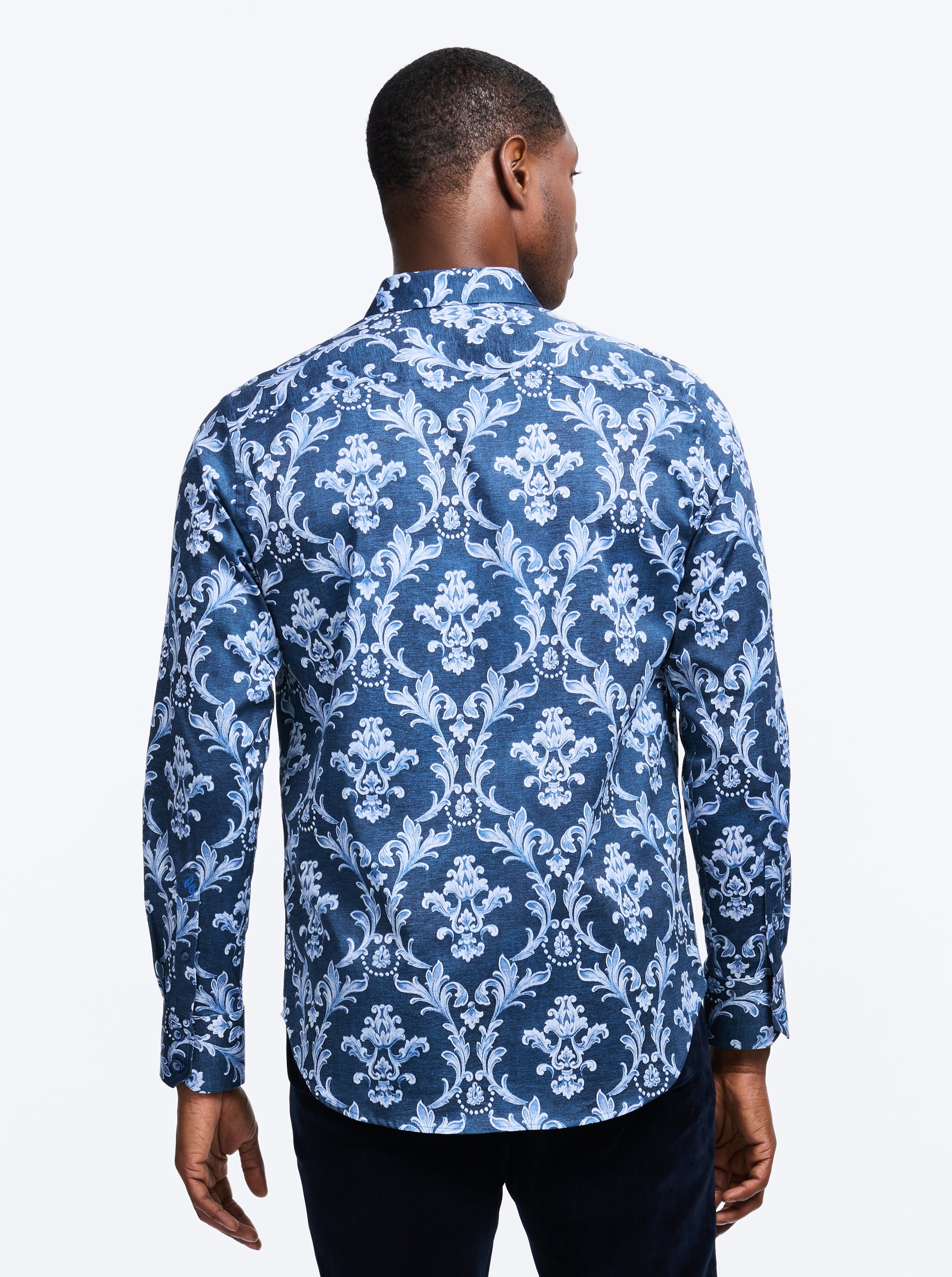 NEVILLE LONG SLEEVE BUTTON DOWN SHIRT BIG