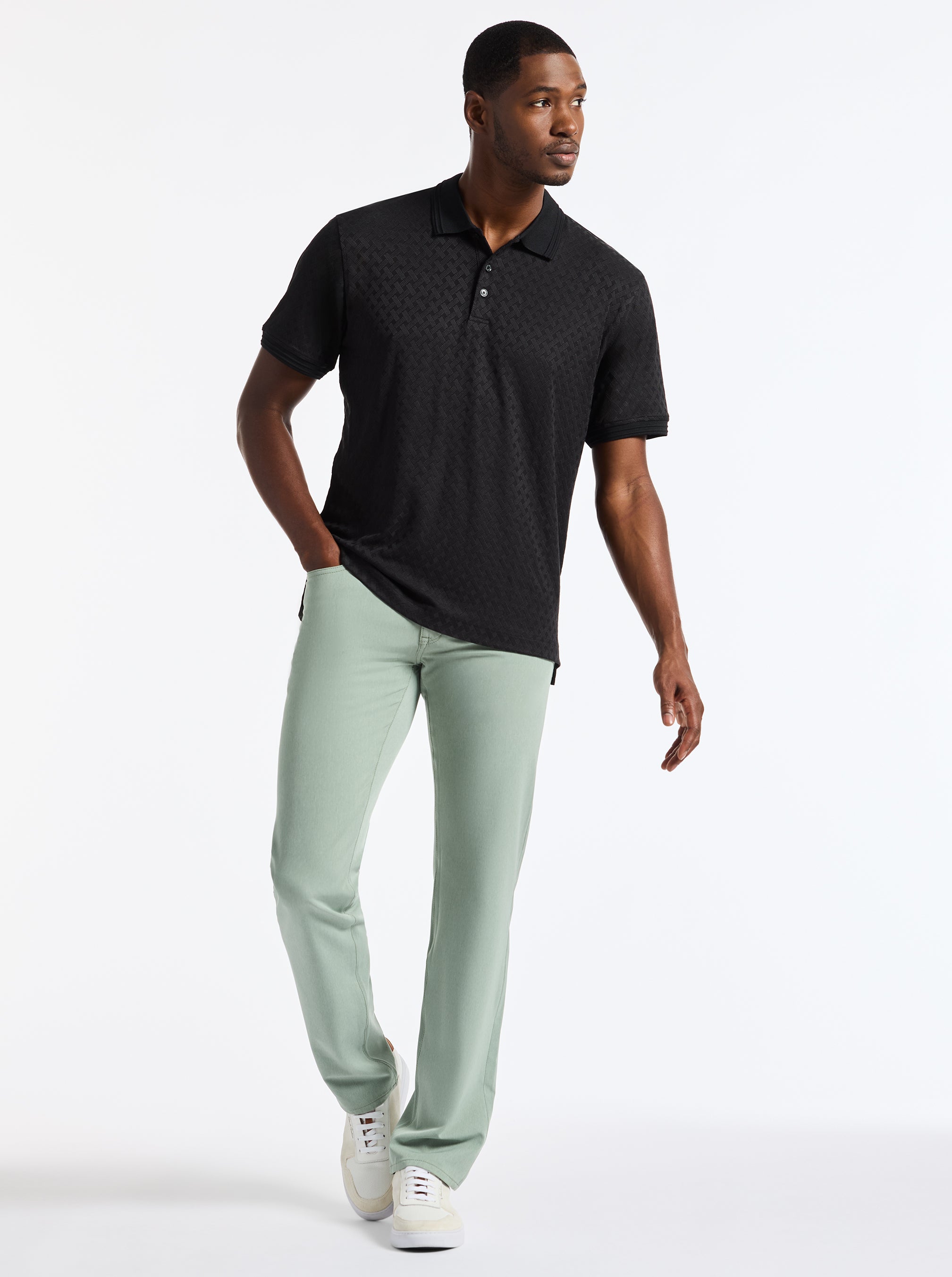 ELIAS SHORT SLEEVE POLO